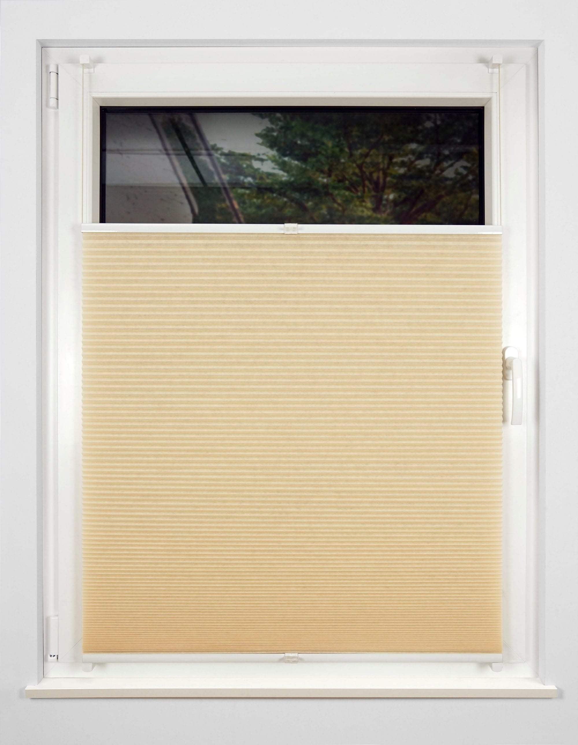 mydeco Plissé en nid d'abeille »Save« Lichtschutz ohne Bohren verspannt Klemmfix