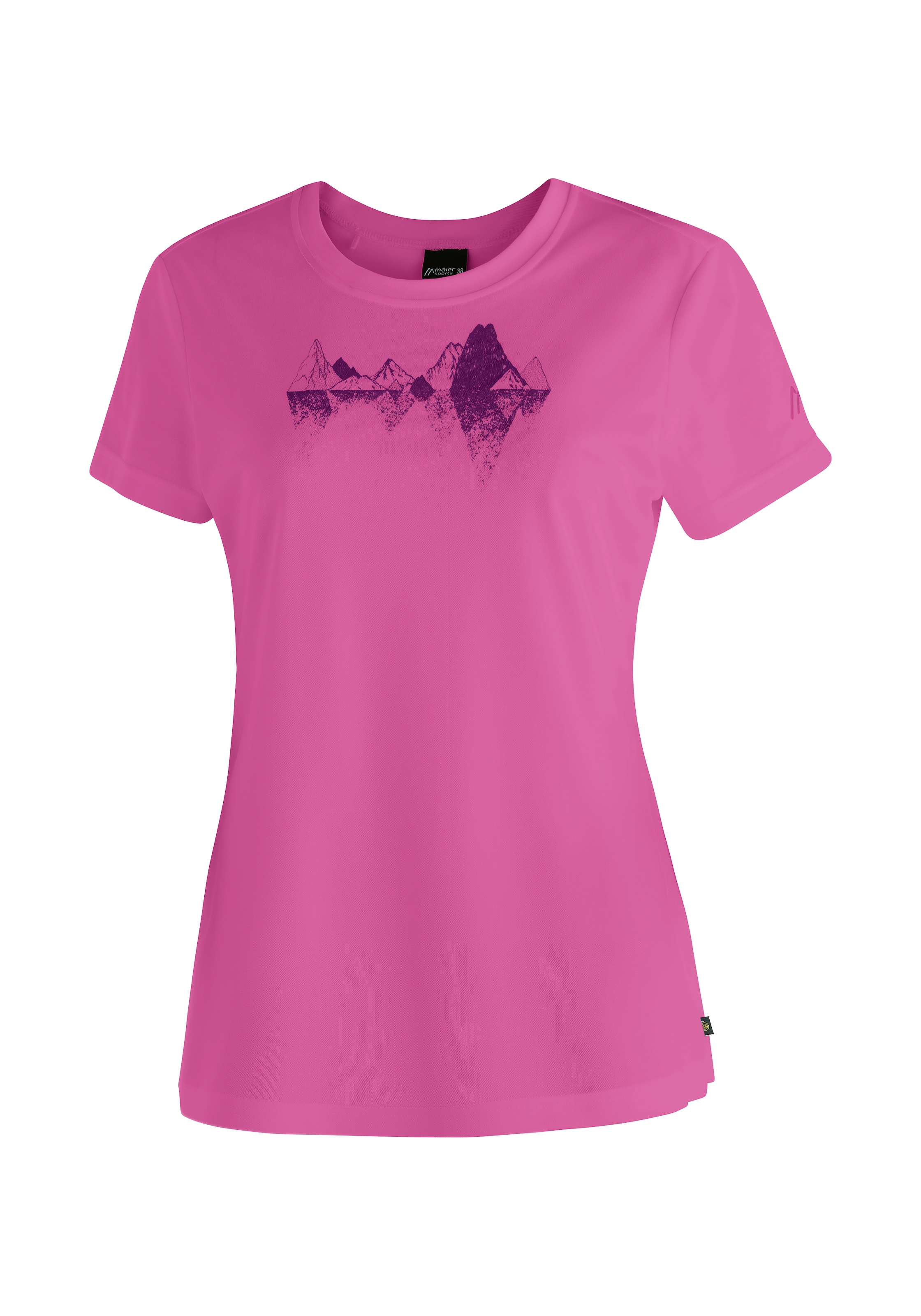 Maier Sports T-Shirt »Tilia Pique W« Damen Kurzarmshirt, leichtes Sommer Funktionsshirt, Rundhals, Reg Fit