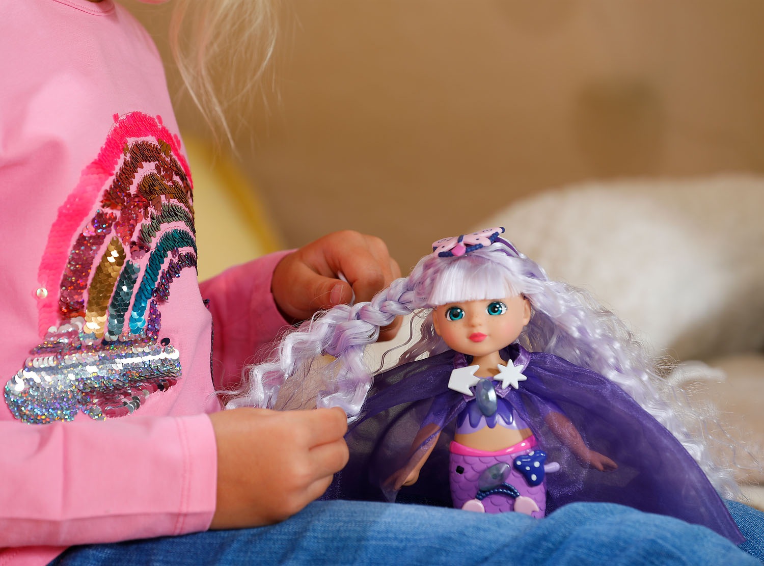 Baby Born Meerjungfrauenpuppe »Glam Up Aura«