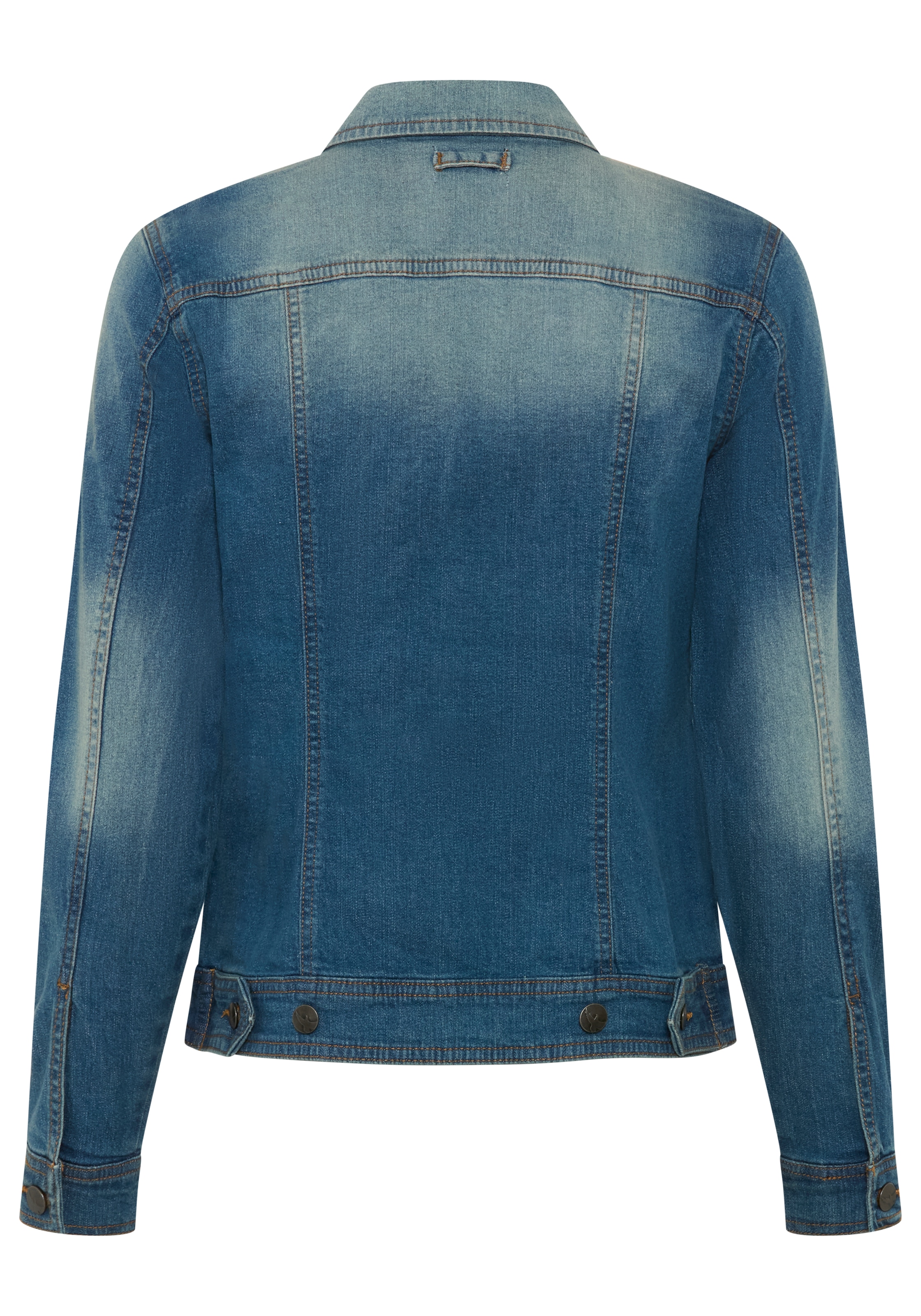 Arizona Veste en jean en mélange de coton, cintré, coupe courte