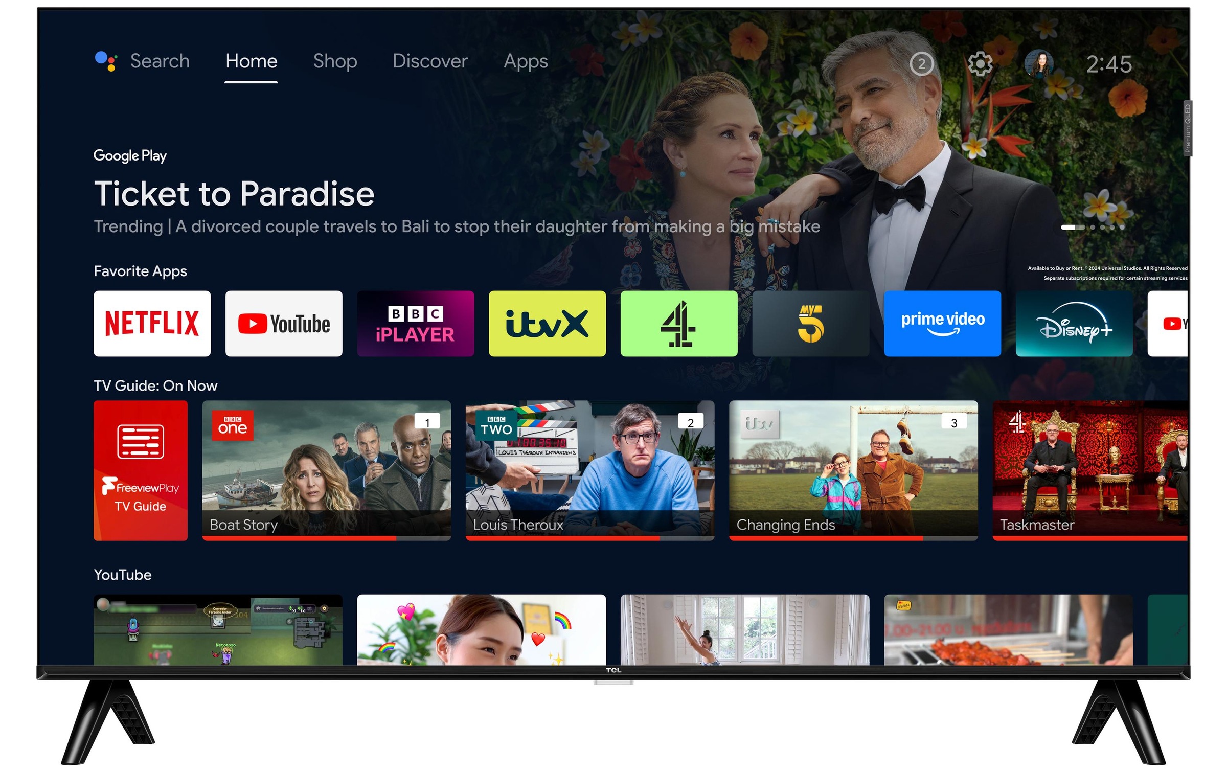 TCL Téléviseur QLED »32S5K« 81 cm/32 ″