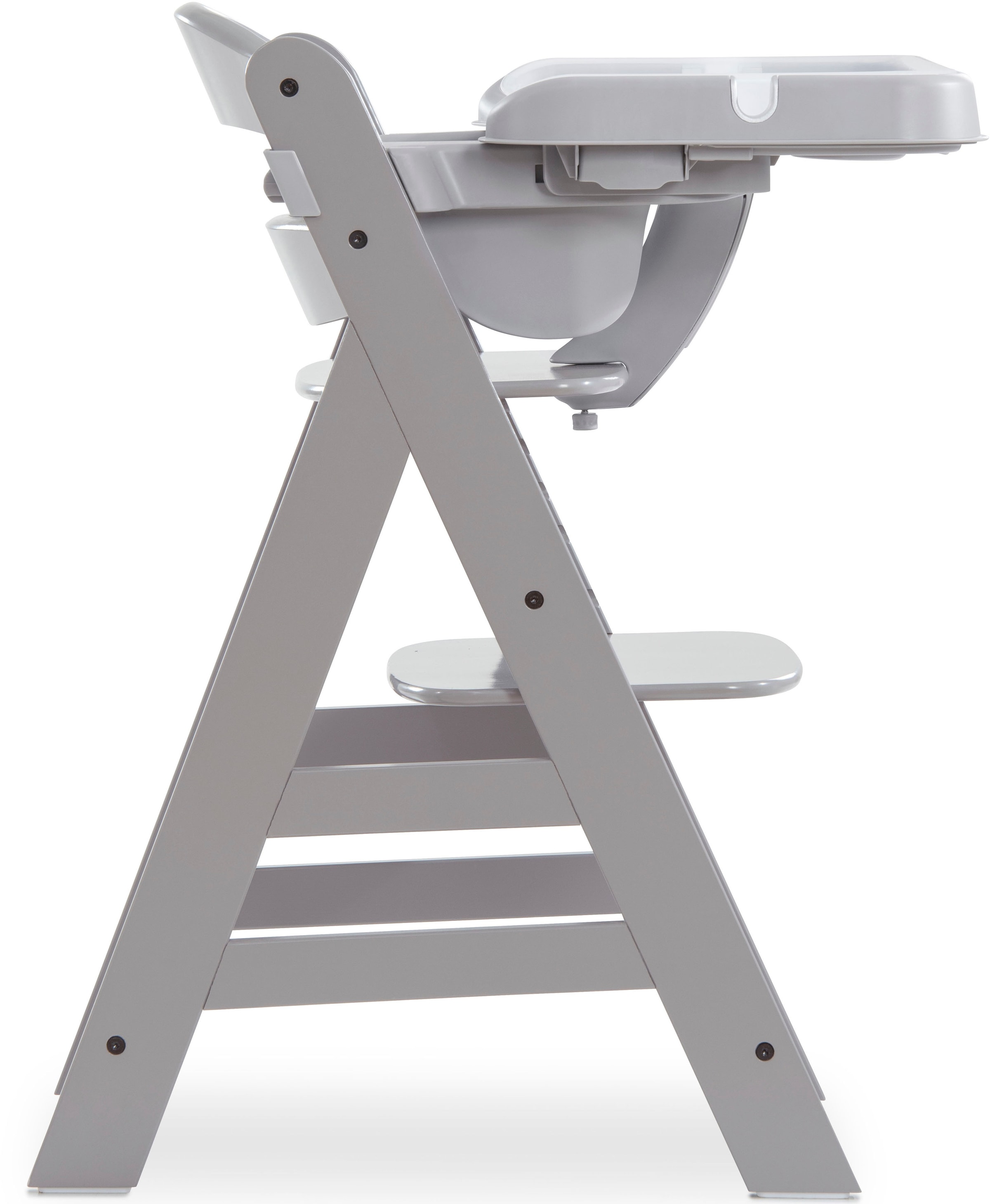 Hauck Hochstuhltablett »Alpha Tray Tischaufsatz, grey« für Hochstühle Alpha+ und Beta+