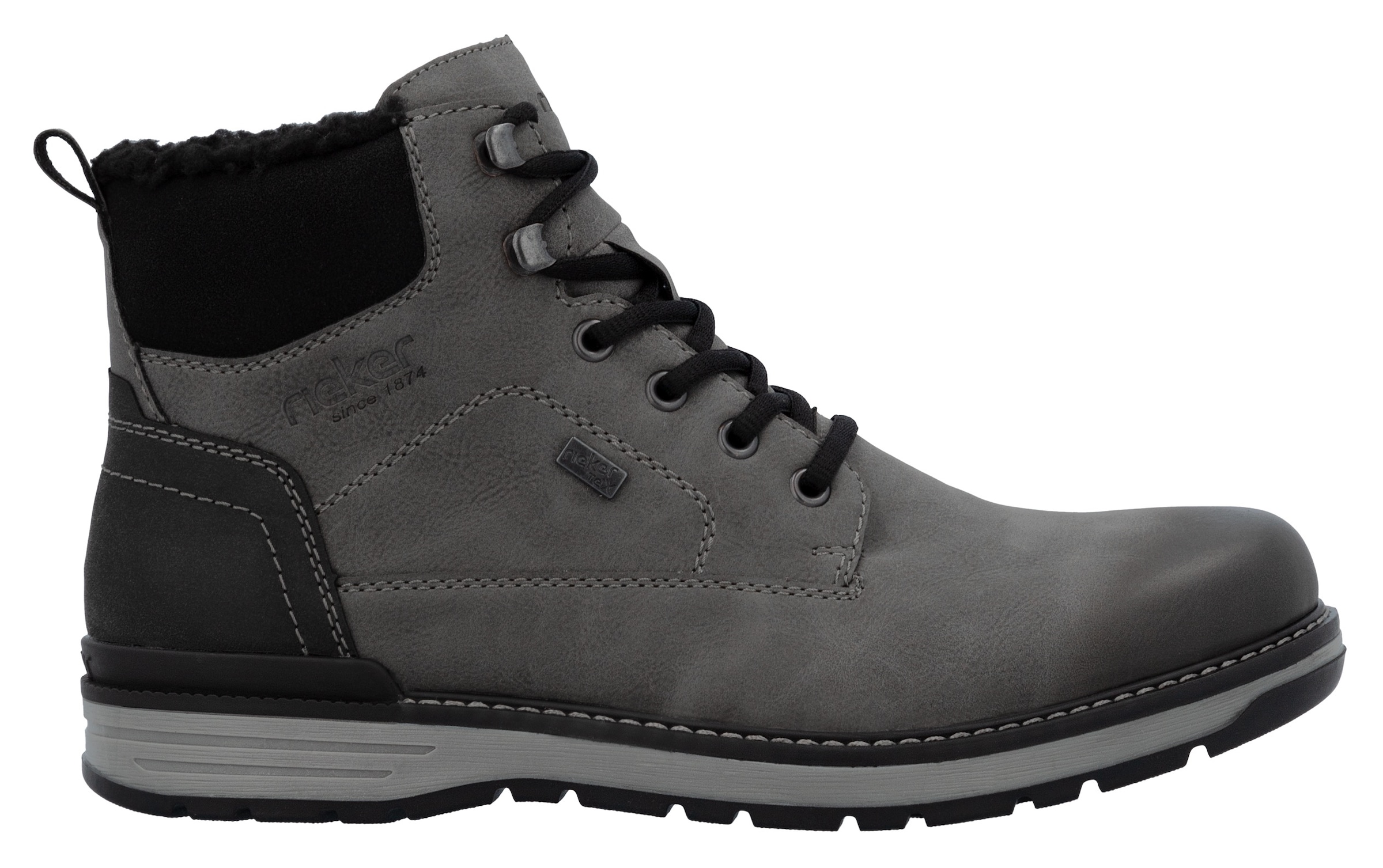 Rieker Bottes d'hiver  bottine d'hiver, boots à lacets avec membrane imperméable riekerTEX