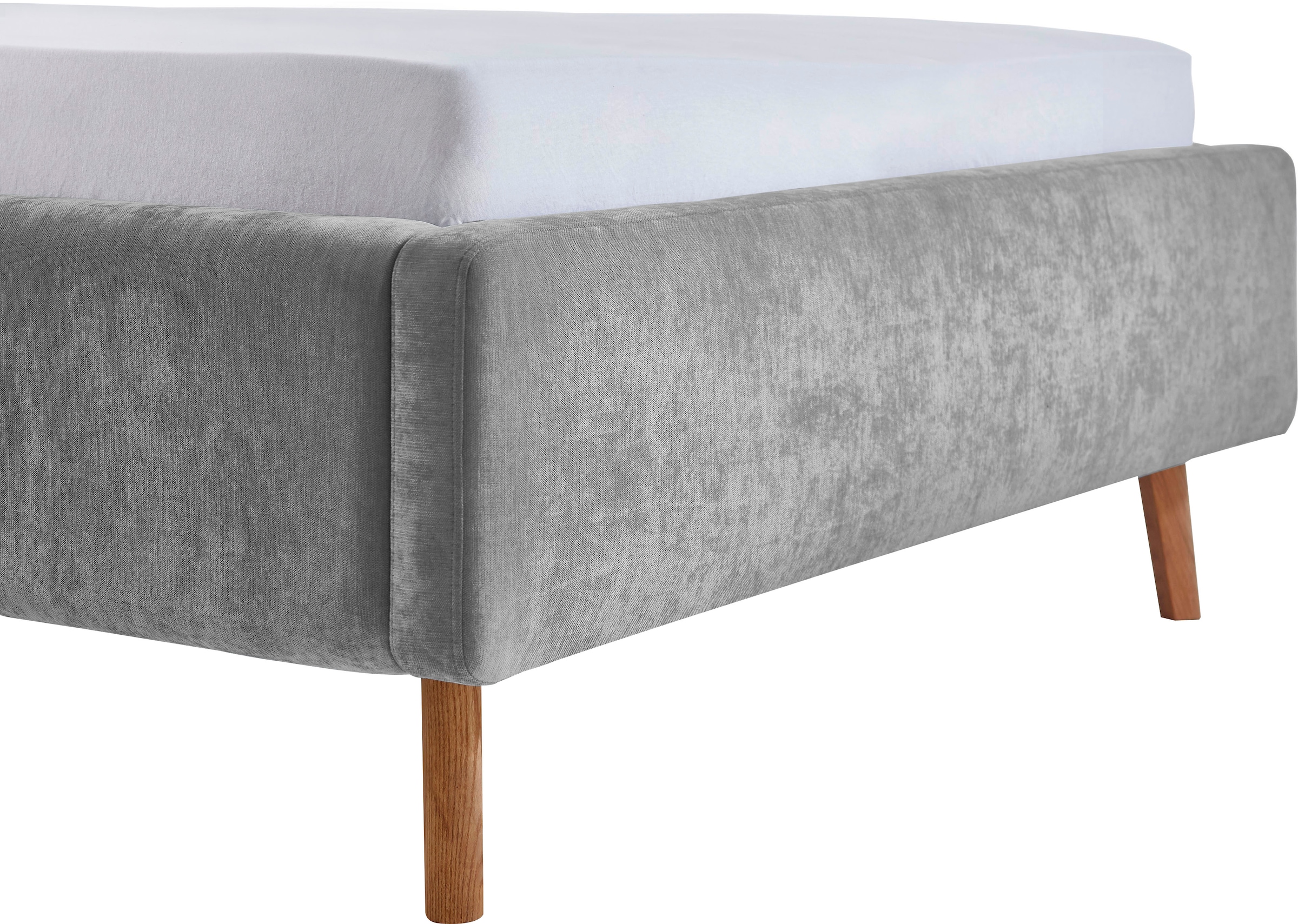 meise.möbel Lit rembourré »Polsterbett MATTIS, Bett wahlweise mit Bettkasten, Webstoff« Surfaces de couchage : 120x200cm, 140x200cm, 160x200cm & 180x200cm