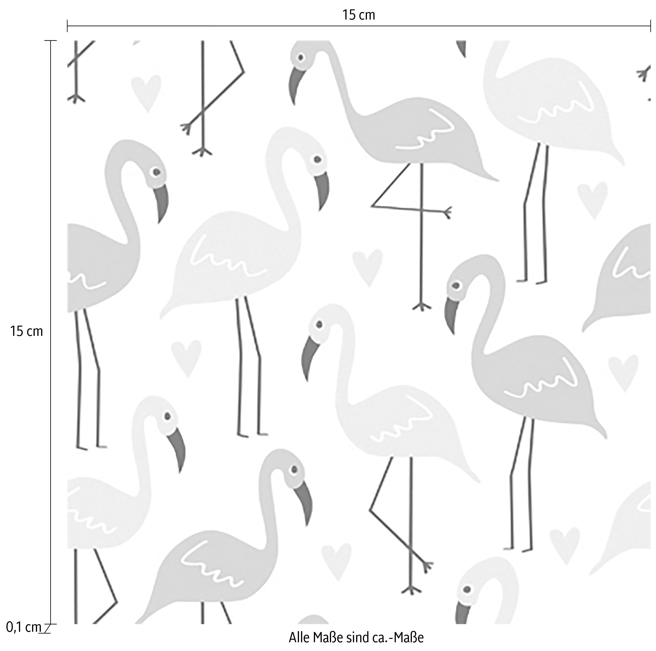 queence Fliesenaufkleber »Flamingos« Stickerfliesen, selbstklebend, Sticker, 12er Set