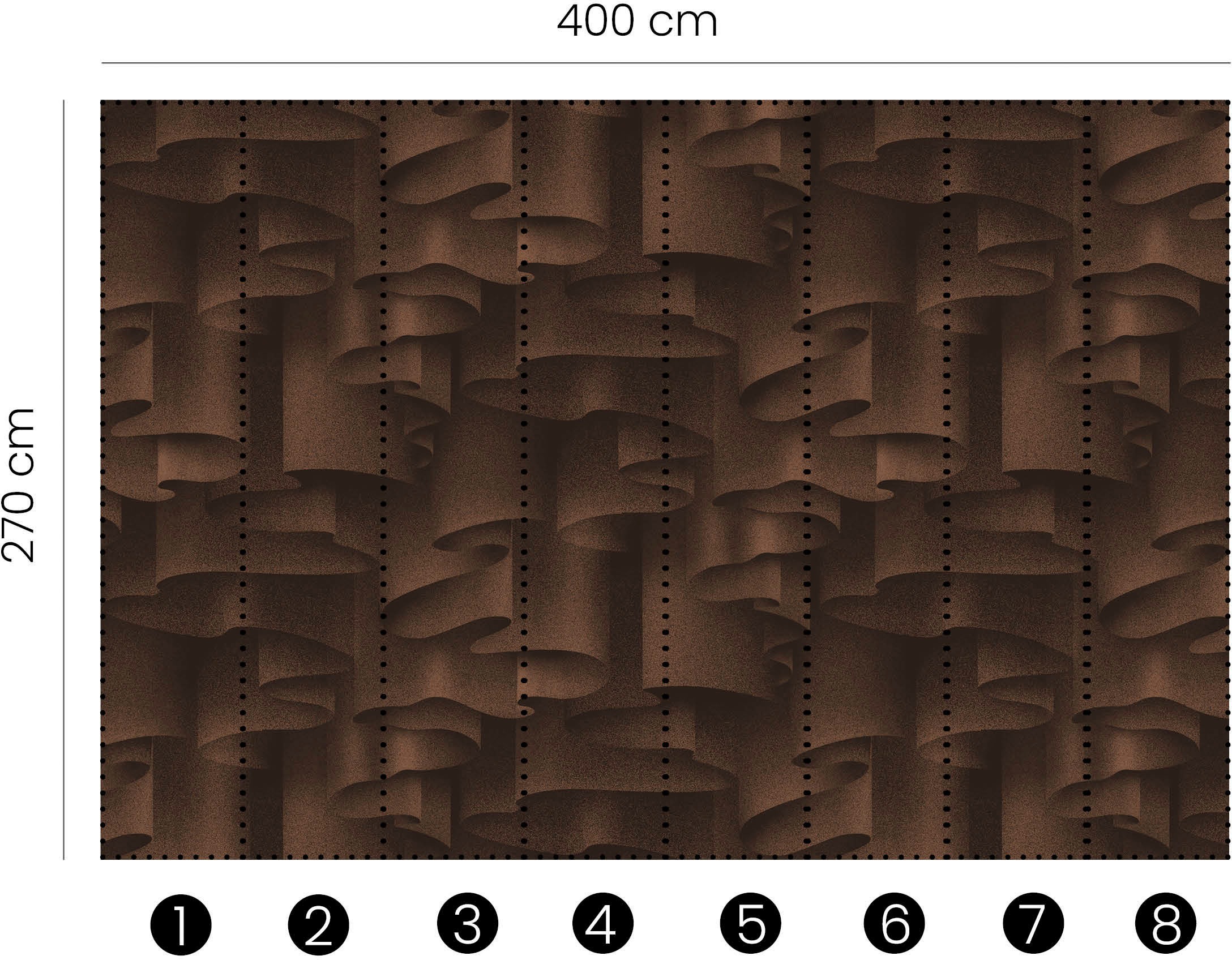 Fashion for walls Papier peint photo »Drape« Phthalate frei