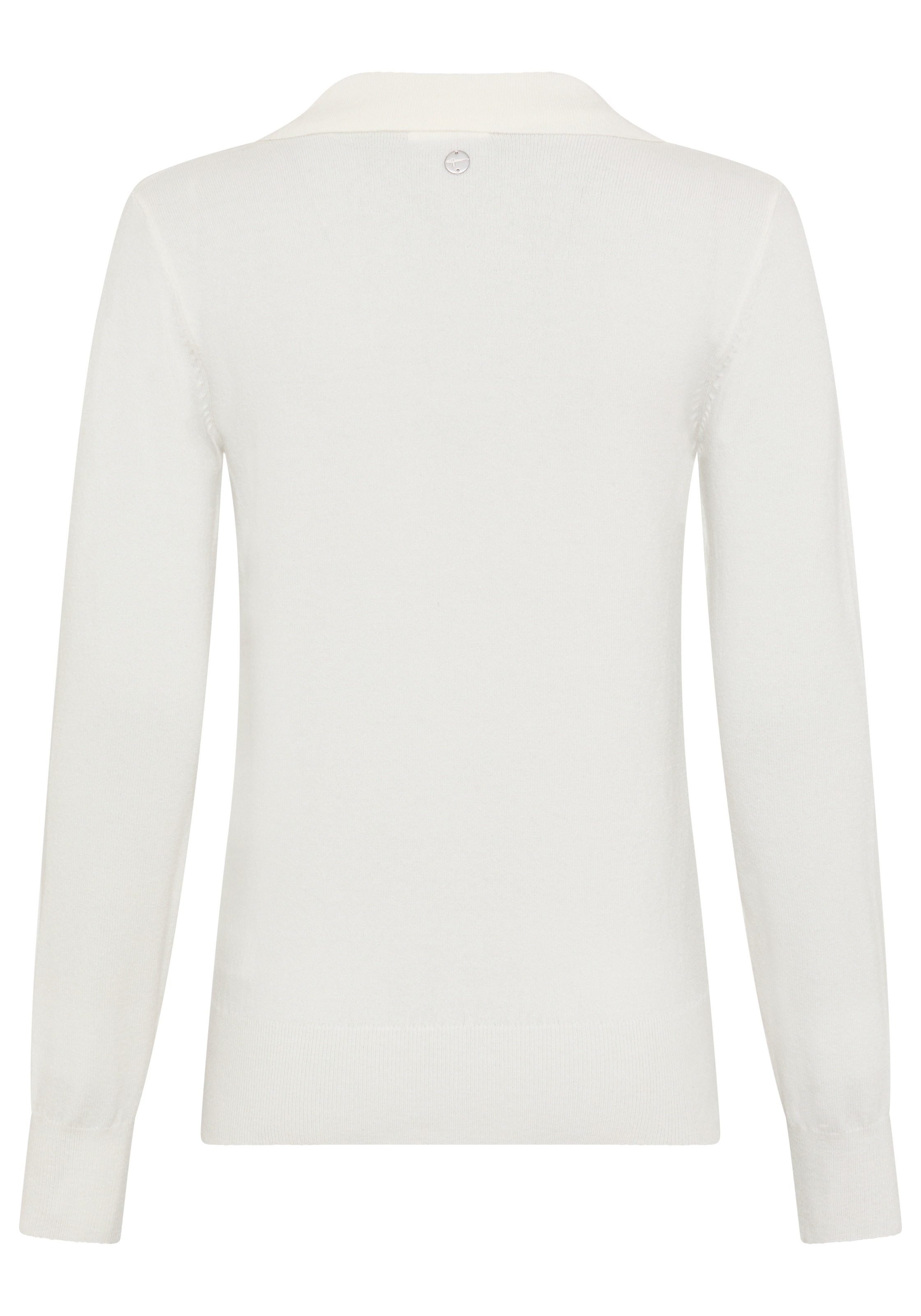 Tamaris Strickpullover »mit Polokragen, figurumspielende Passform, aus Feinstrick« aus weicher Viskosemischung