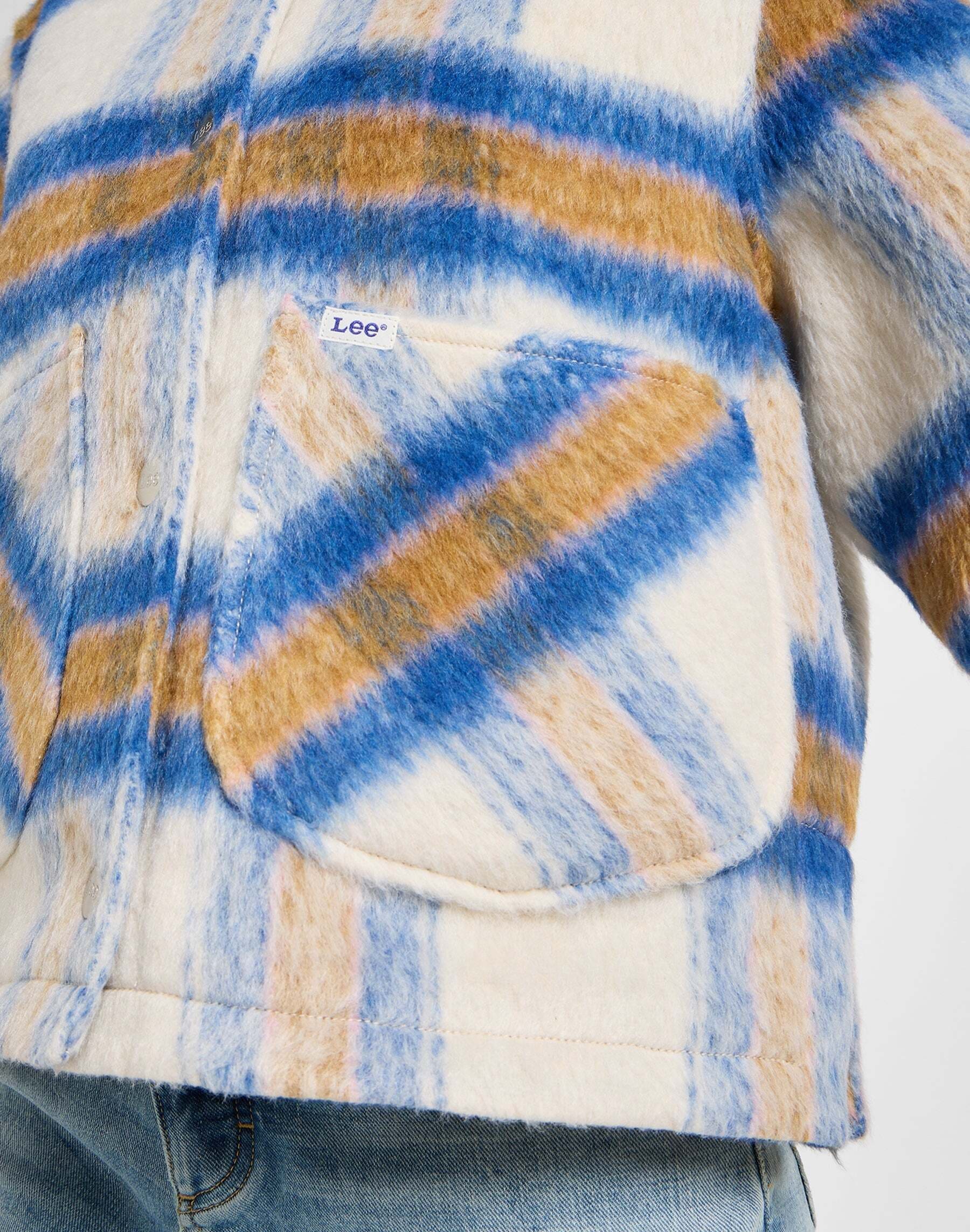 Lee® Veste en laine »Lee Wolljacke Cropped Wool Jacket«