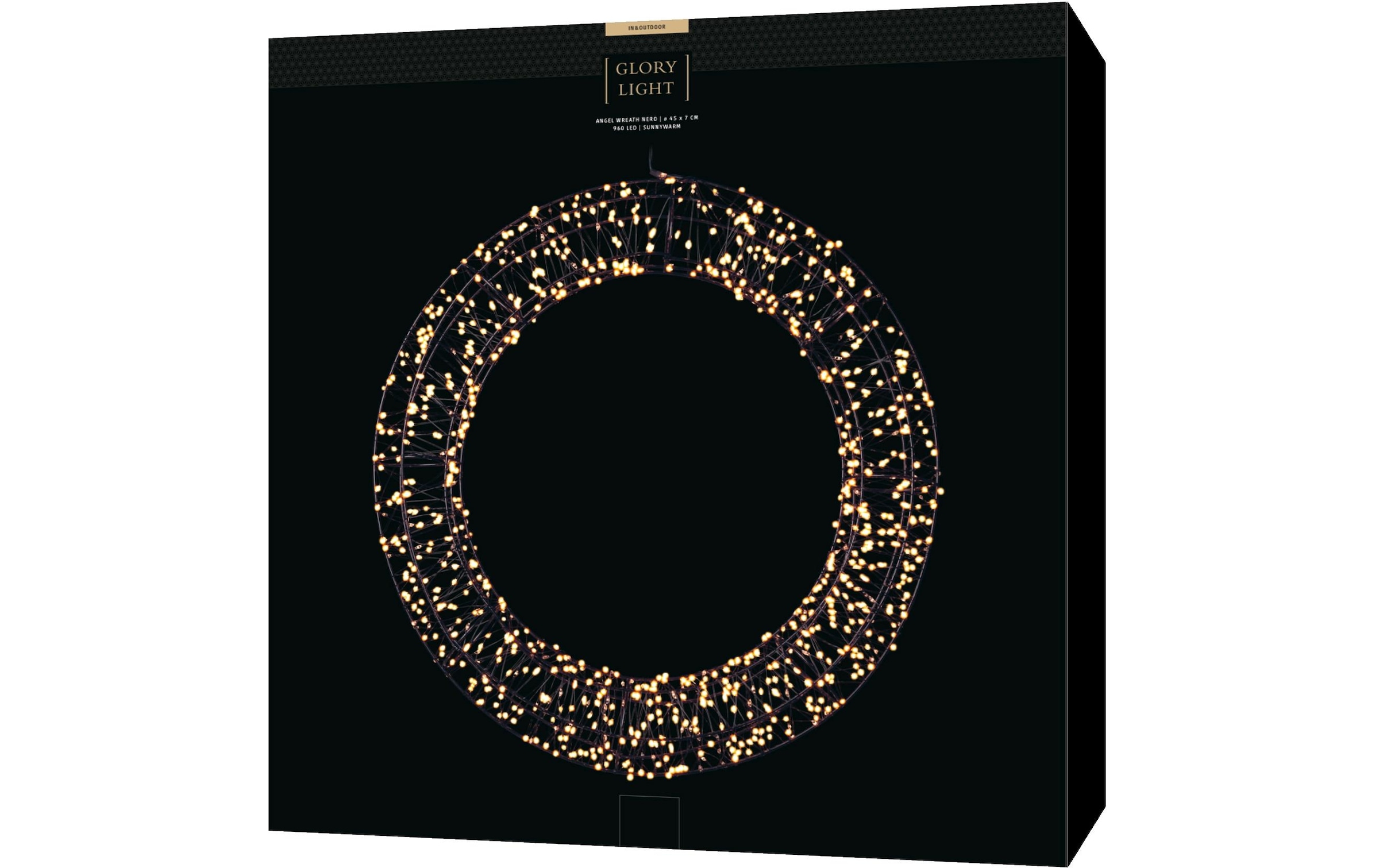 STT Dekohänger »Angel Wreath Nero 45cm«