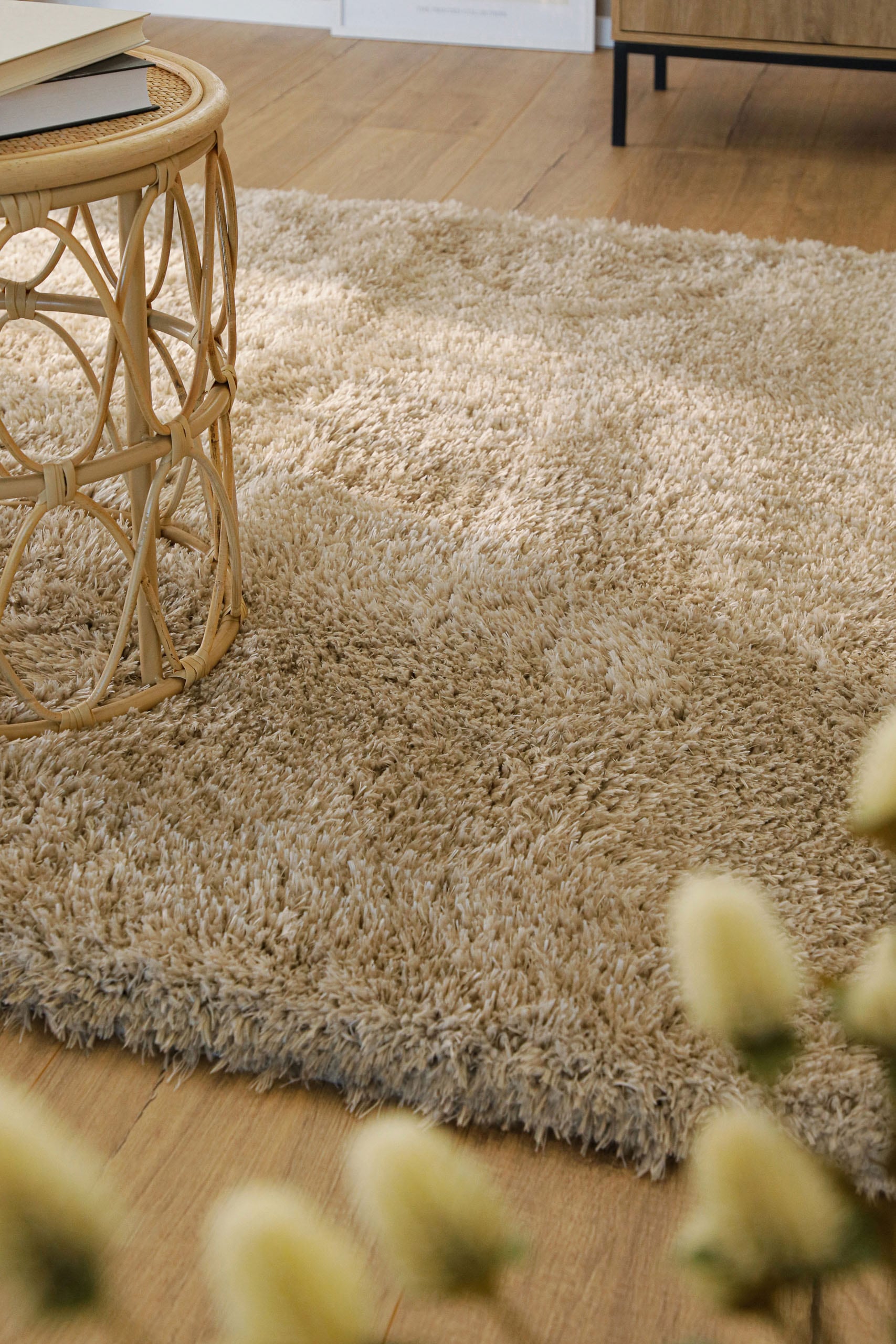 Esprit Hochflor-Teppich »YOGI  ESP-096« rechteckig 50 mm Höhe Läufer, flauschiger weicher Flor aus 100% recyceltem PET, Wohnzimmer
