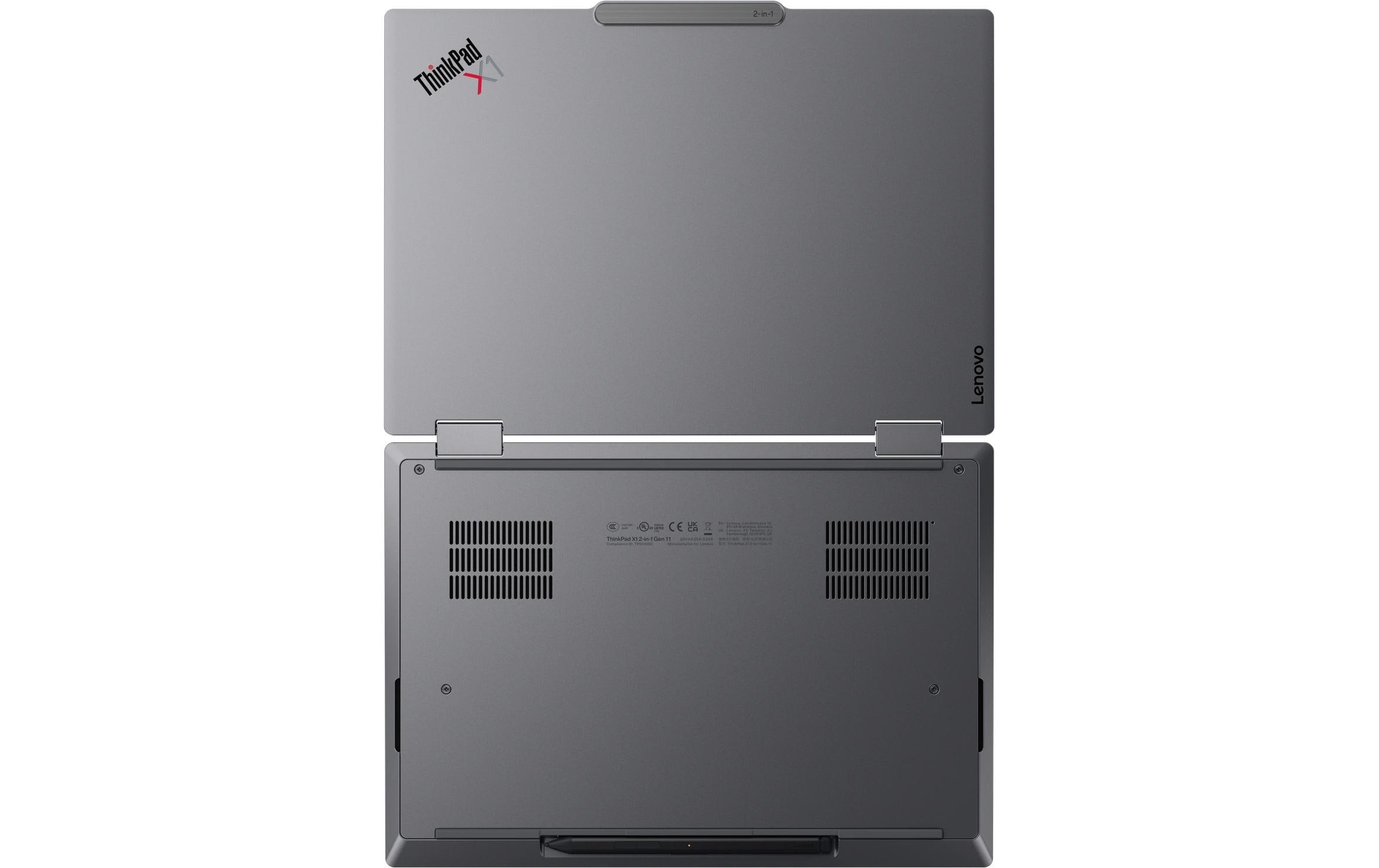 Lenovo Ordinateur portable professionnel »ThinkPad X1 2-in-1 Gen 11 Aura Edition Copilot+ PC« / 14 ″ Intel Core Ultra 5 NPU intégrée (Neural Processing Unit)