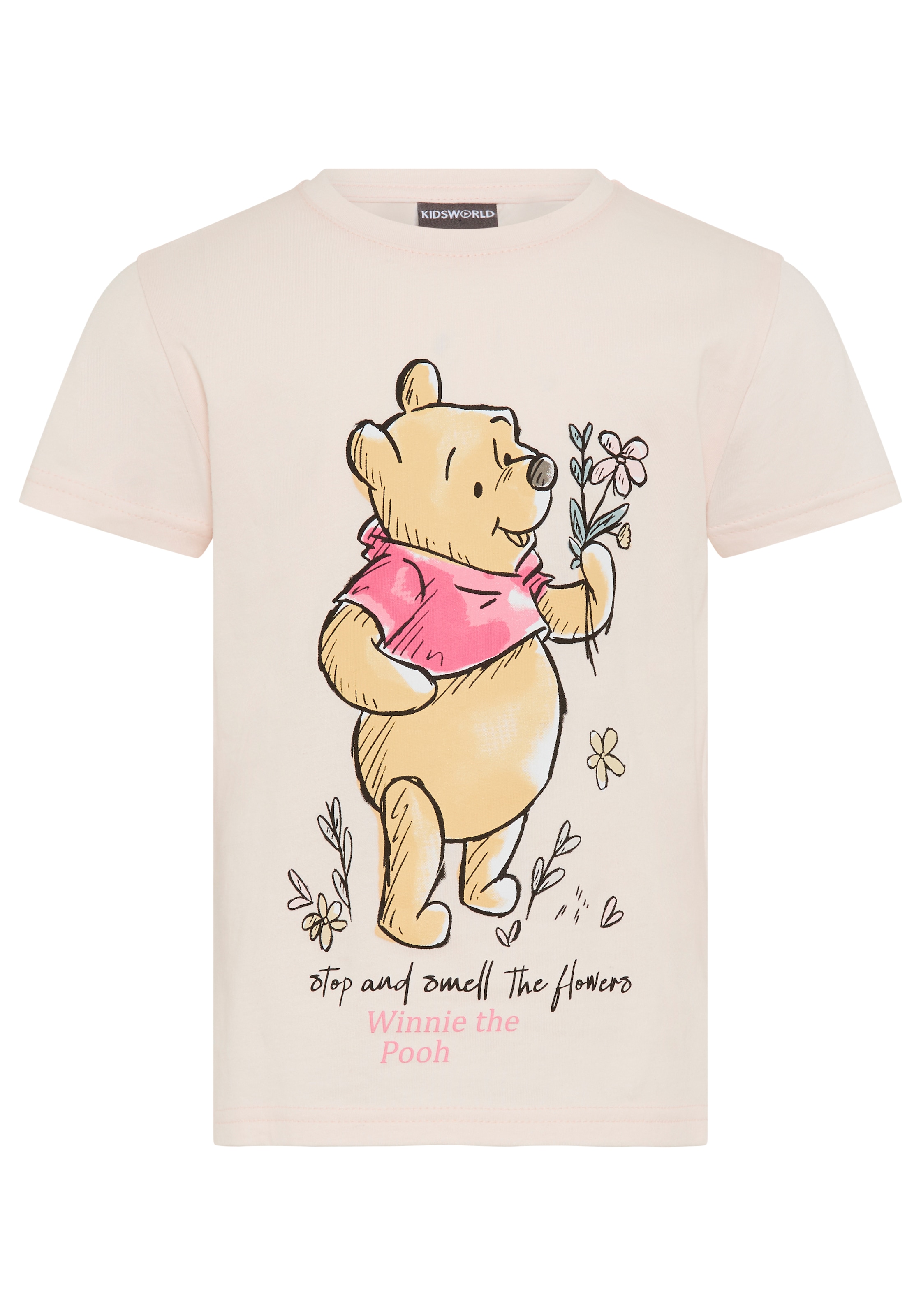 KIDSWORLD T-shirt »WINNIE Puuh - Disney Shirt« Kurzarm, Rundhalsausschnitt, mit modischem Druck, Basic Passform