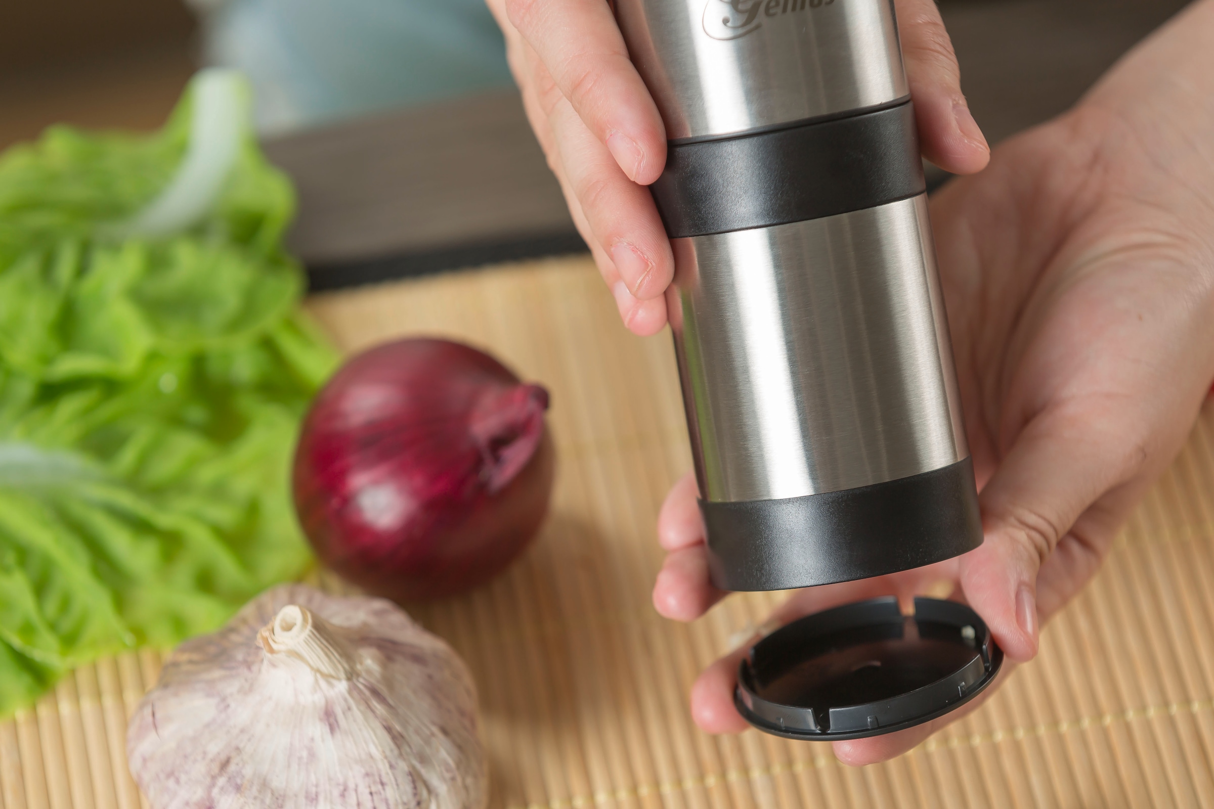 Genius Coupe-ail »Genius Knoblauch-Schneider G7« perfekte Würfel in Sekundenschnelle