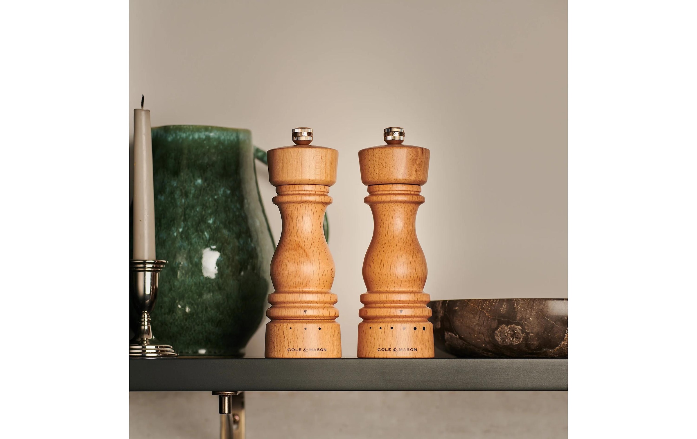 Cole & Mason Moulin à sel/poivre »London 2 x 18 cm«