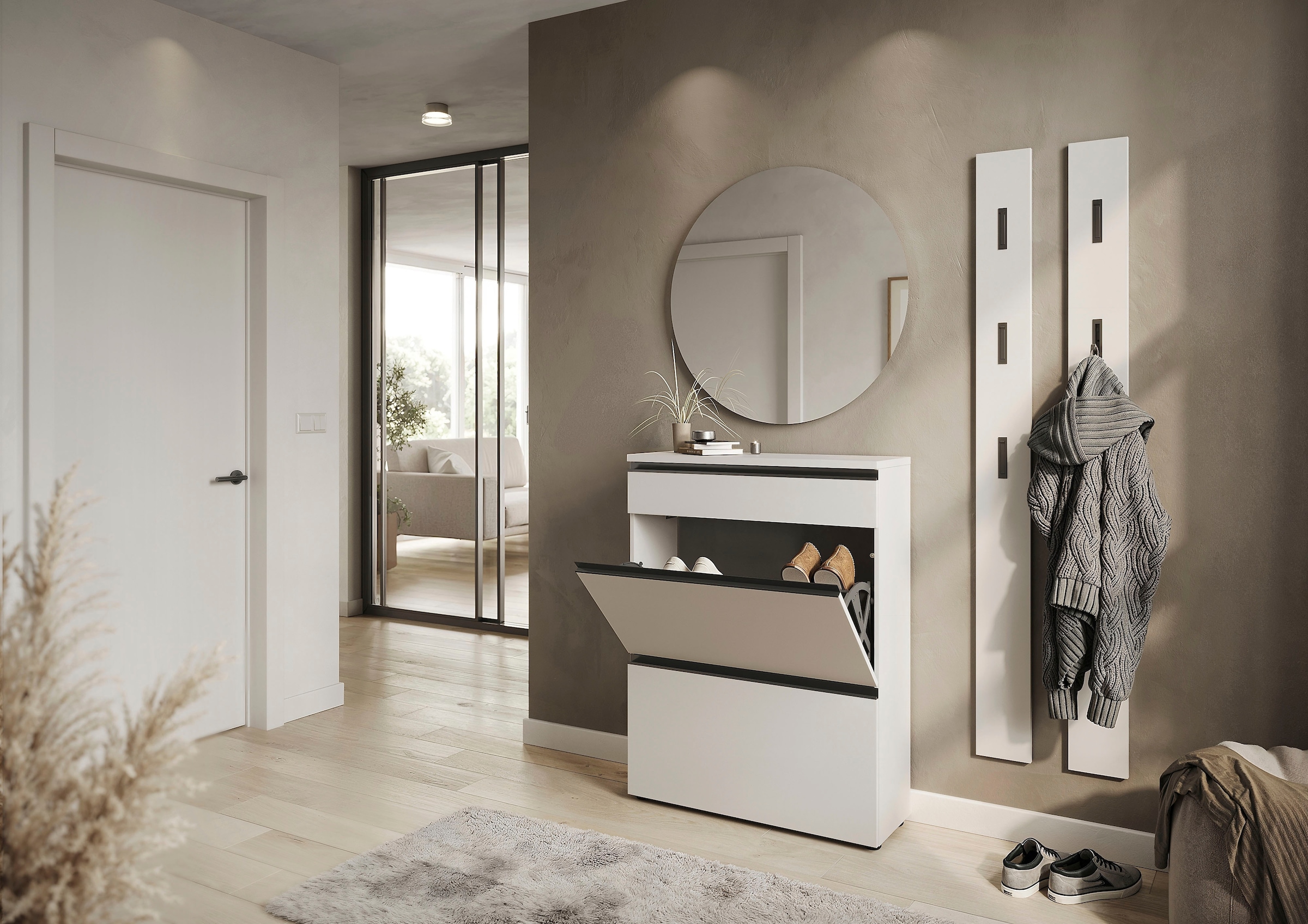 GERMANIA Schuhschrank »GW-Baldone« 1 Stk. tlg. Platz für bis zu 12 Paar Schuhe