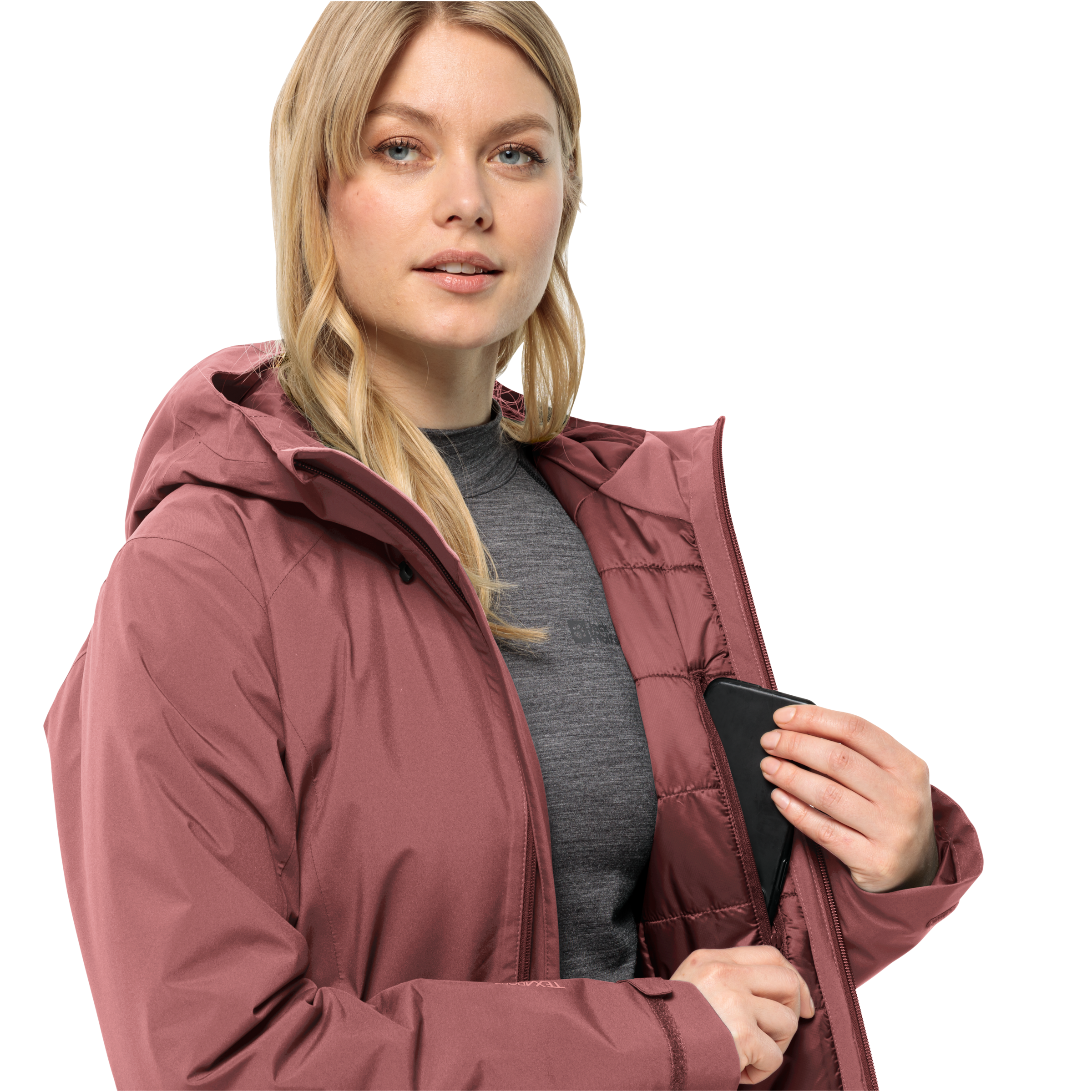 Jack Wolfskin Funktionsmantel »HEIDELSTEIN INS JKT W« Wärmend, winddicht, Übergangsjacke