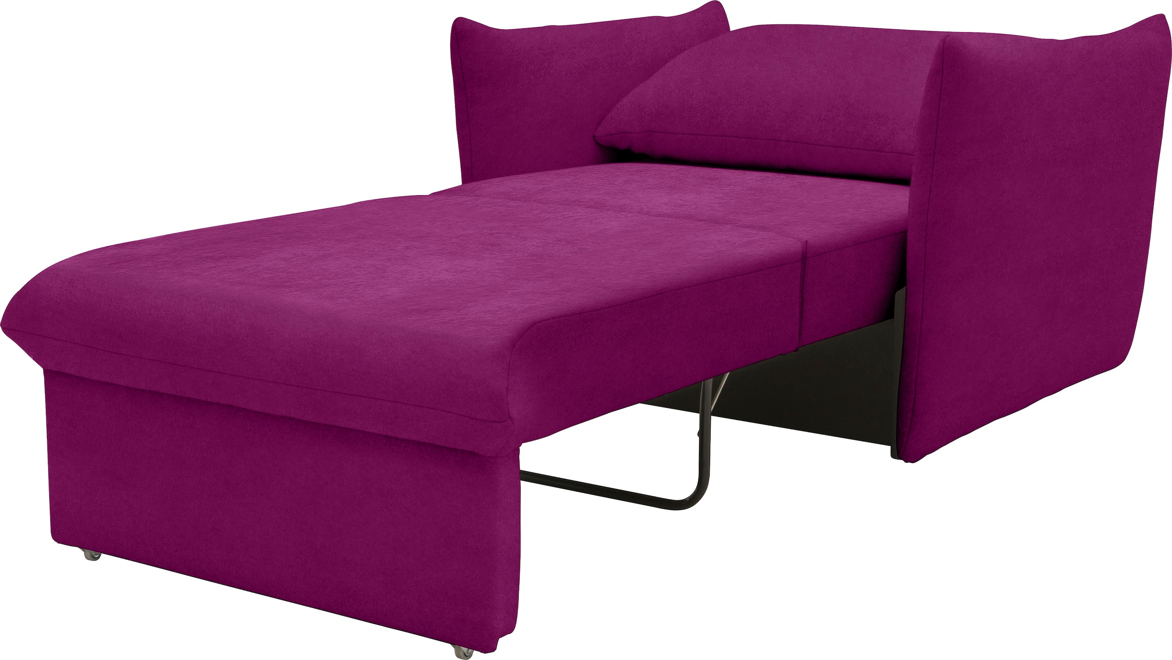 LOOKS by Wolfgang Joop Fauteuil »LOOKS XII Schlafsesel, Schlaffunktion« Boxspring-Polsterung, mit Gästebettfunktion, Kissenoptik