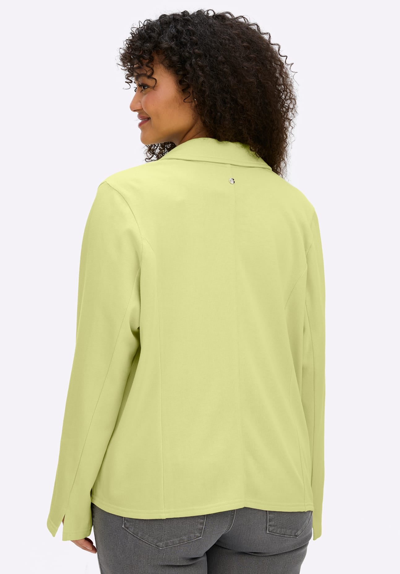 Sheego Blazer en sweat »Sweatblazer«
