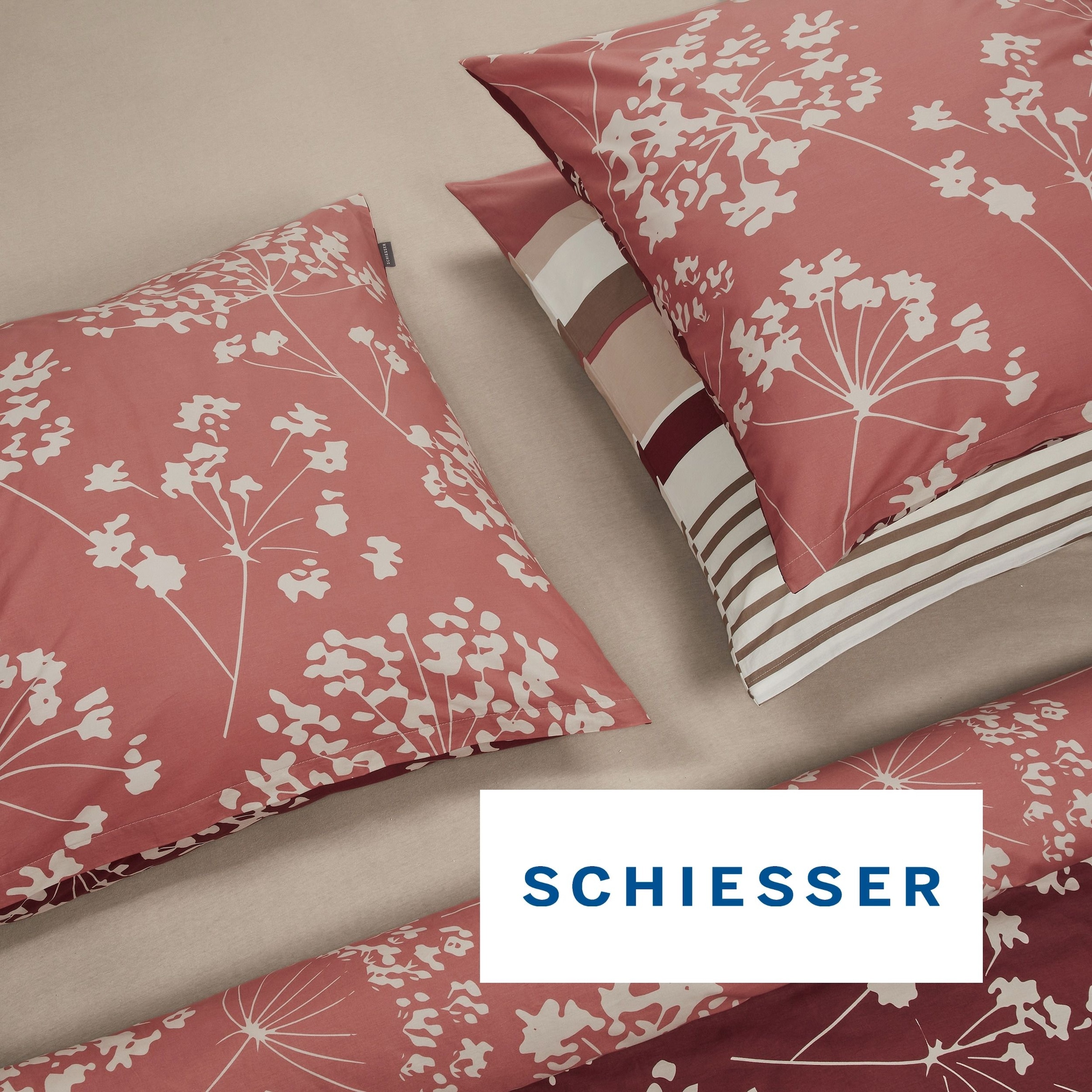 Schiesser Draps de lit »Elli aus weicher Baumwolle mit Elasthananteil für flexiblen Sitz« pour matelas hauts et lits boxspring, MADE IN GREEN by OEKO-TEX®