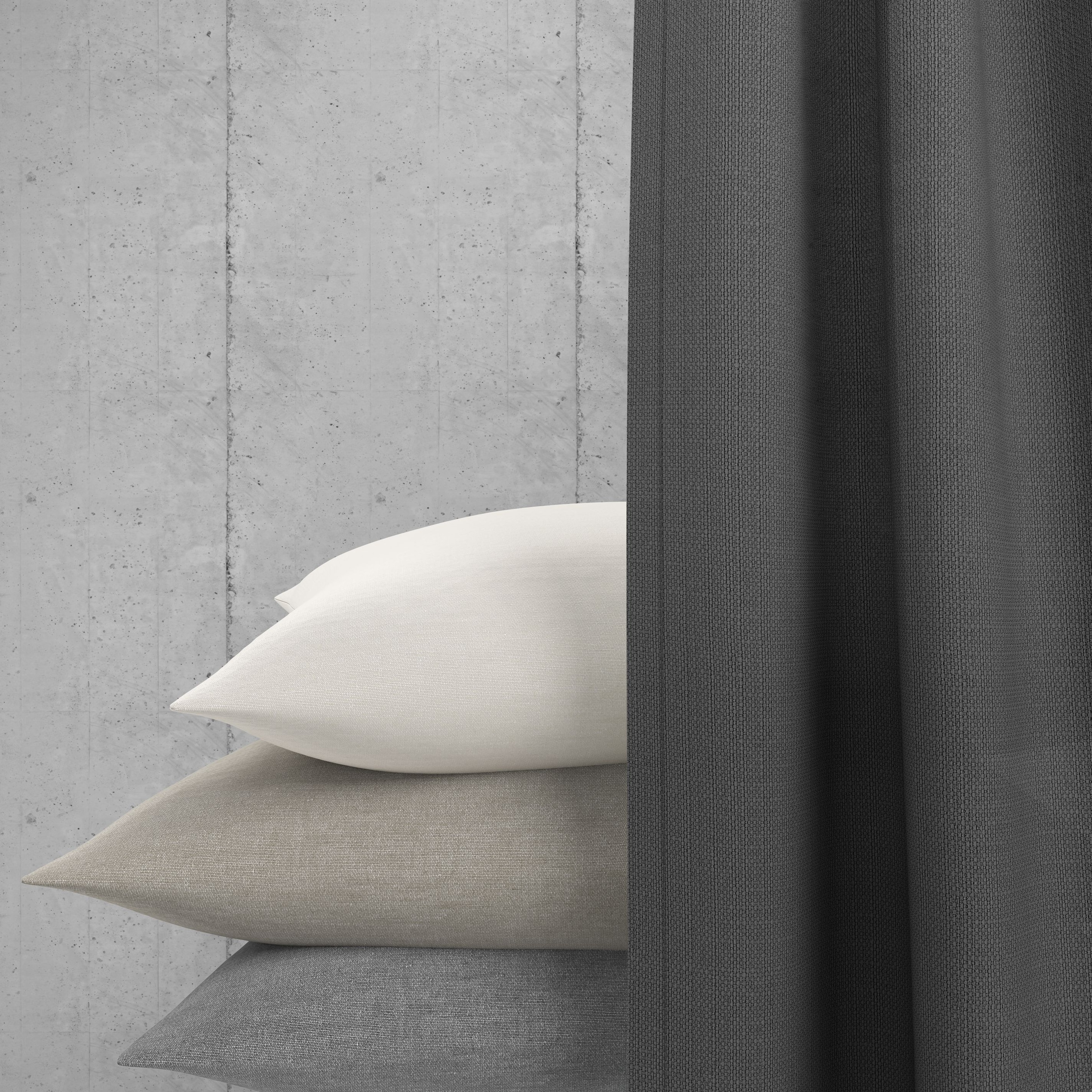 Neutex for you! Vorhang »Linessa« Ösen 1 Stk. tlg. Ösenschal mit Metallösen, Breite 137 cm, nach Mass