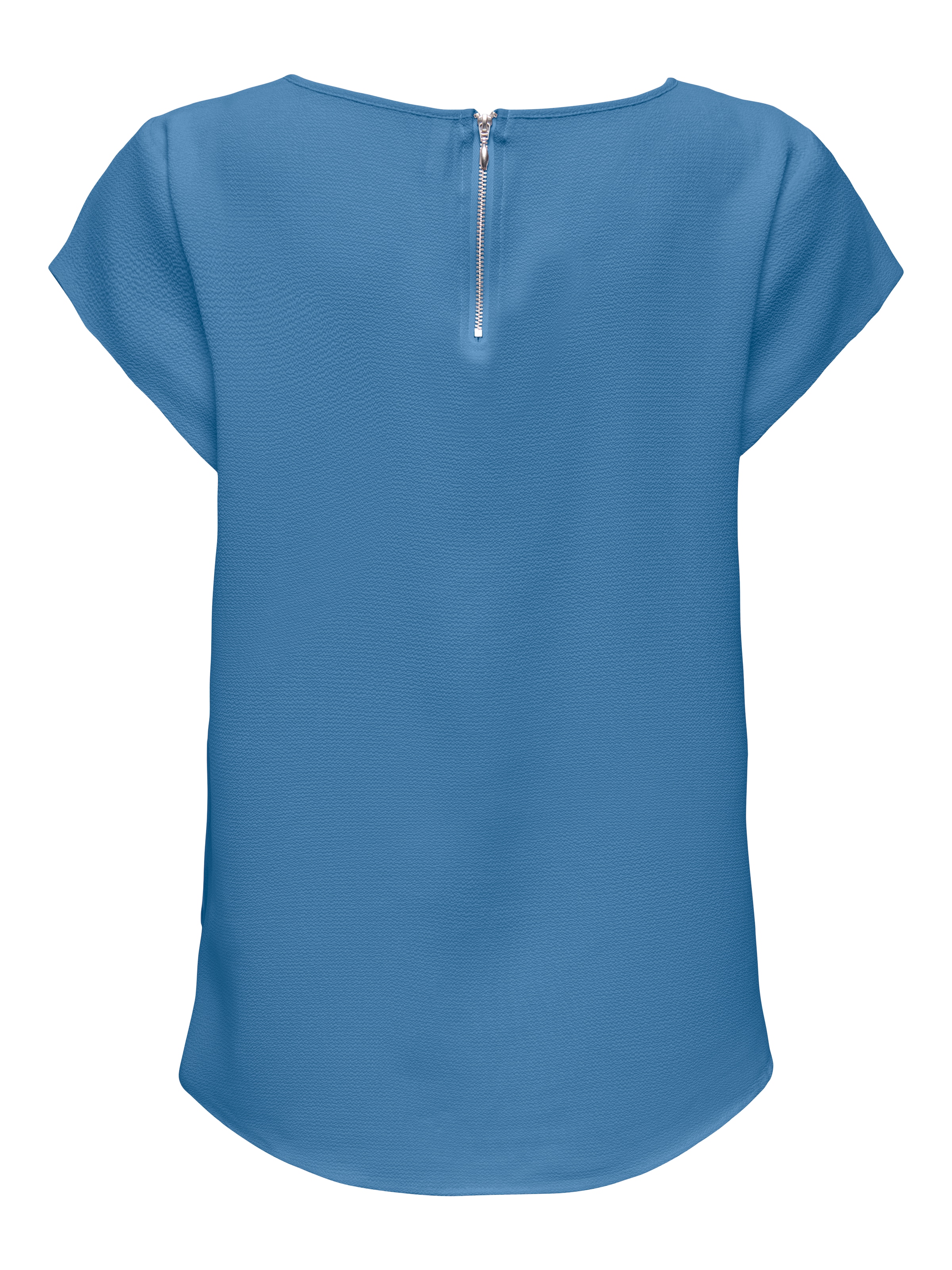 ONLY Blouse à manches courtes »ONLVIC – feminines Blusenshirt in lockerer Form« mélange de matériaux, coupe régulière