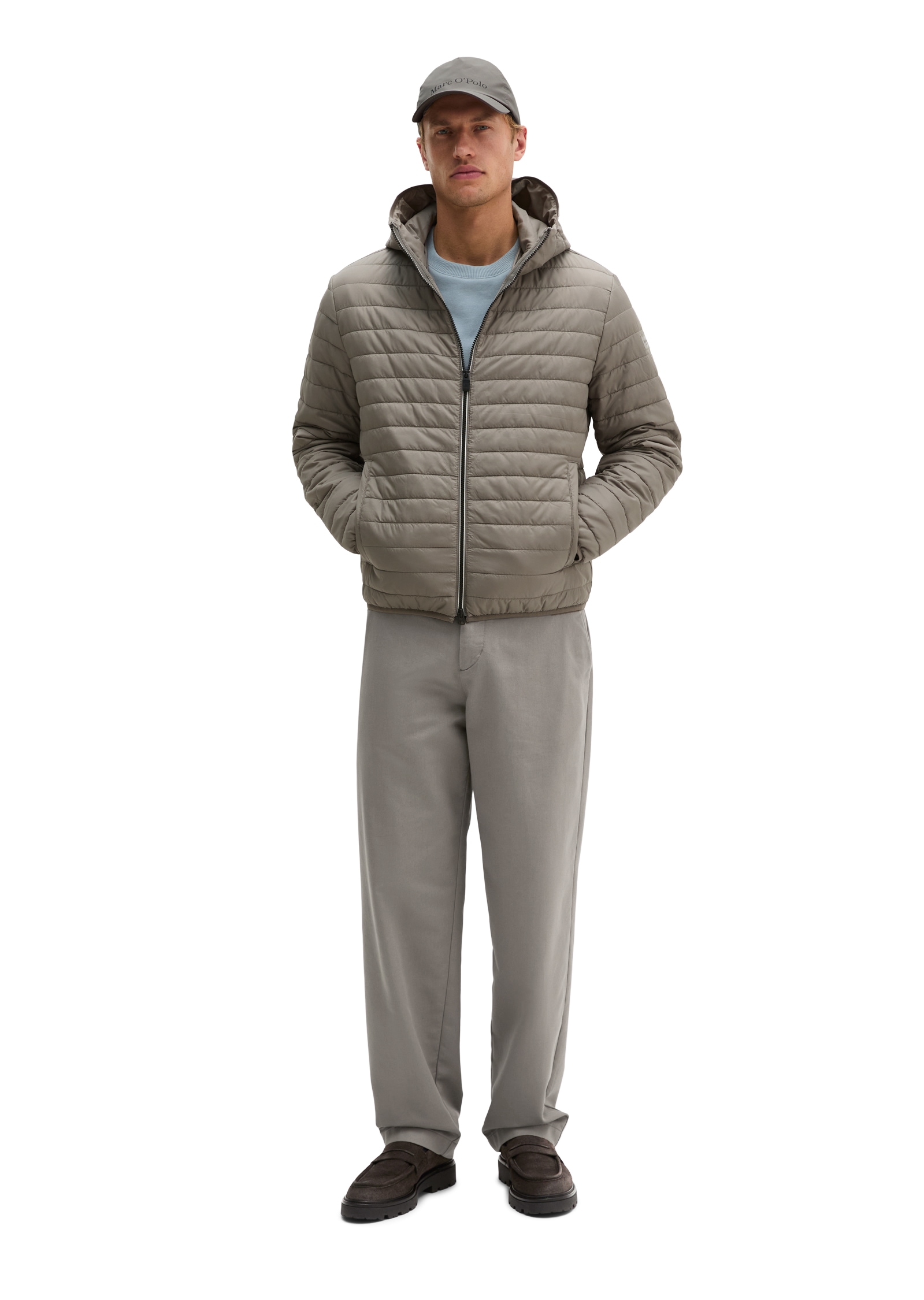 Marc O'Polo Veste matelassée avec capuche avec rembourrage, déperlant