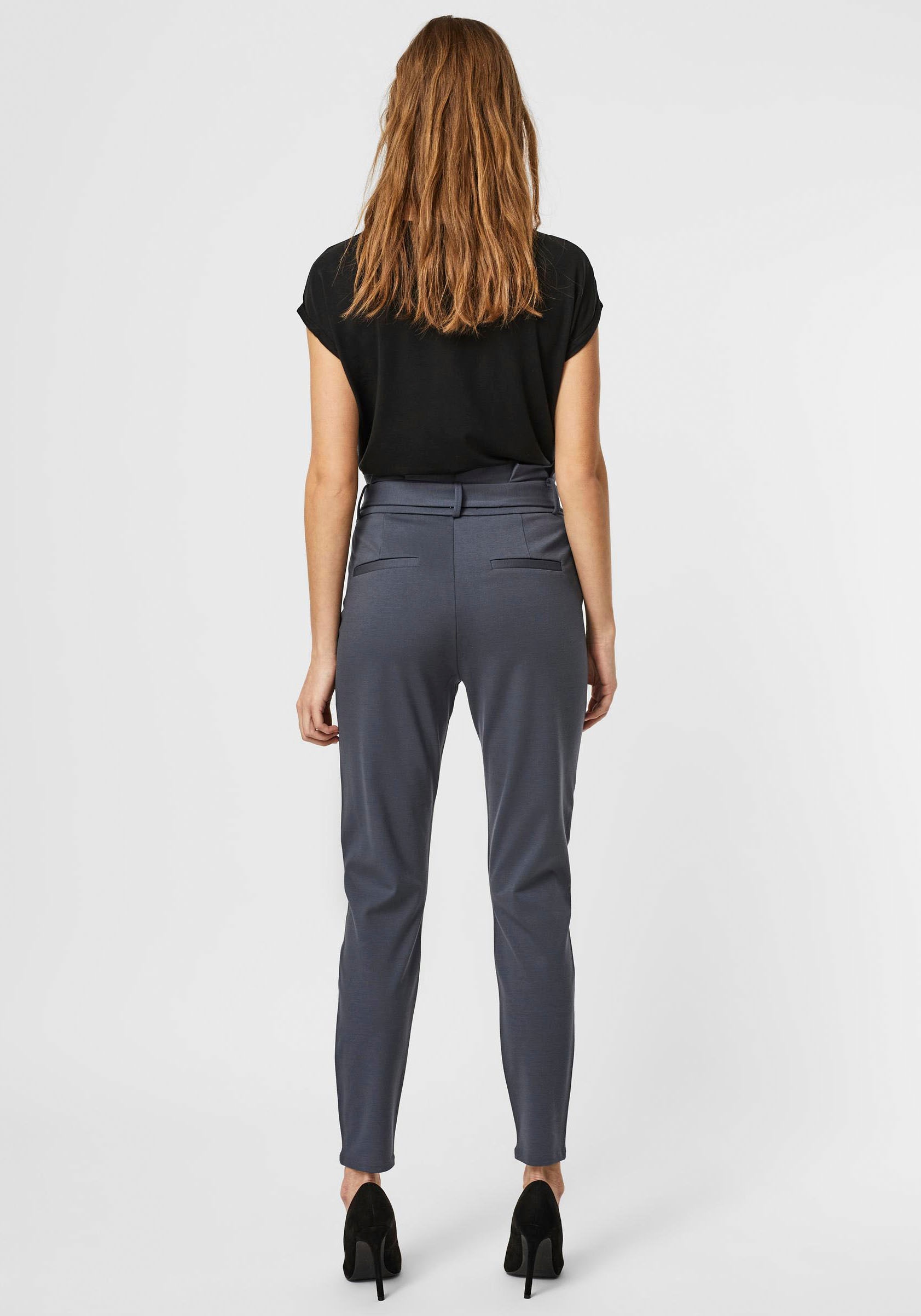 Vero Moda Paperbag-Hose »VMEVA HR LOOSE PAPERBAG PANT GA NOOS«