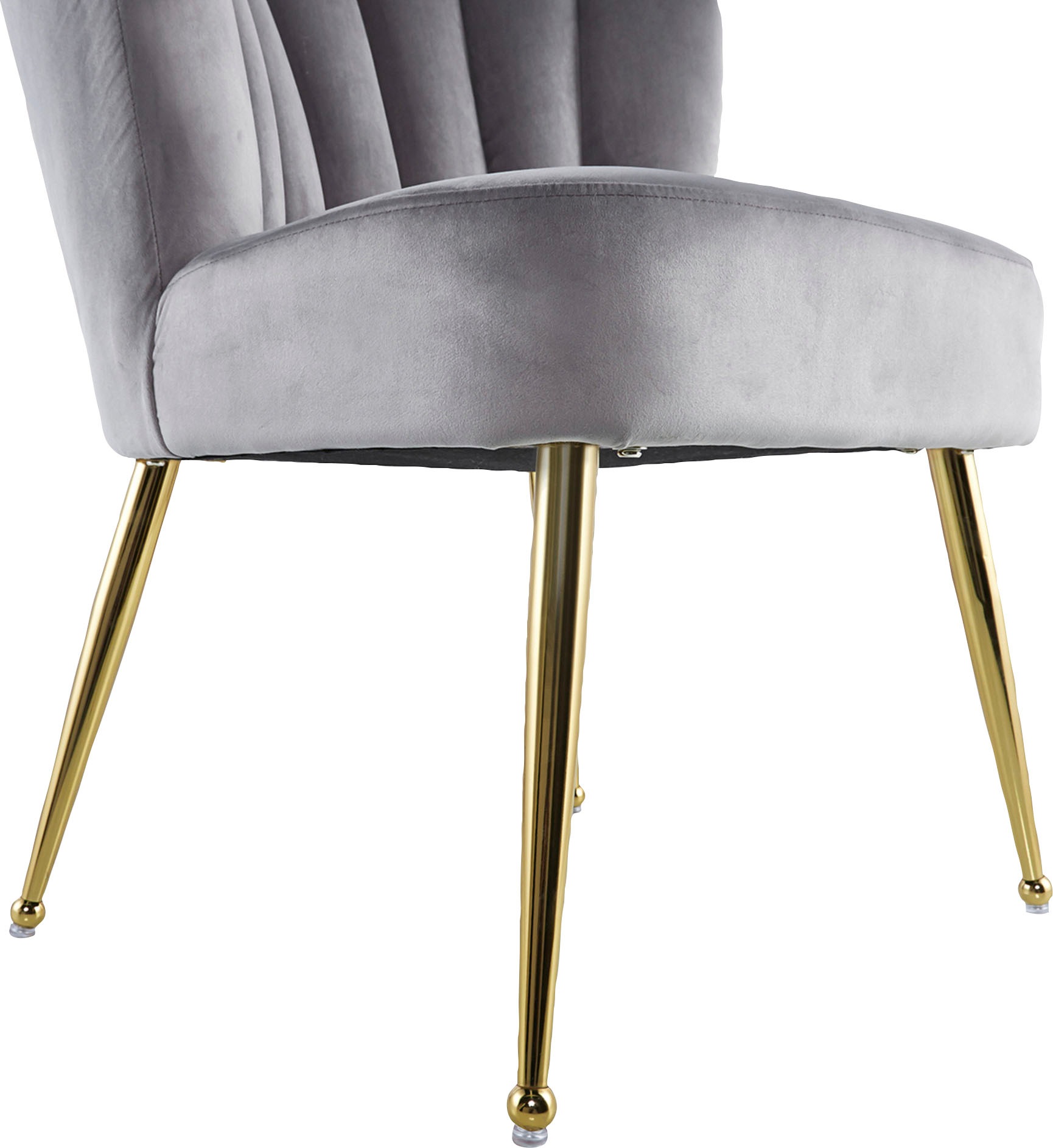 Kayoom Esszimmerstuhl »Stuhl Pippa, Rückenlehne im Retro-Stil, ausgefallene Rückenlehne« () 1 Stk.samtweicher Bezug, Eye-Catcher im Raum, ausgefallene Rückenlehne