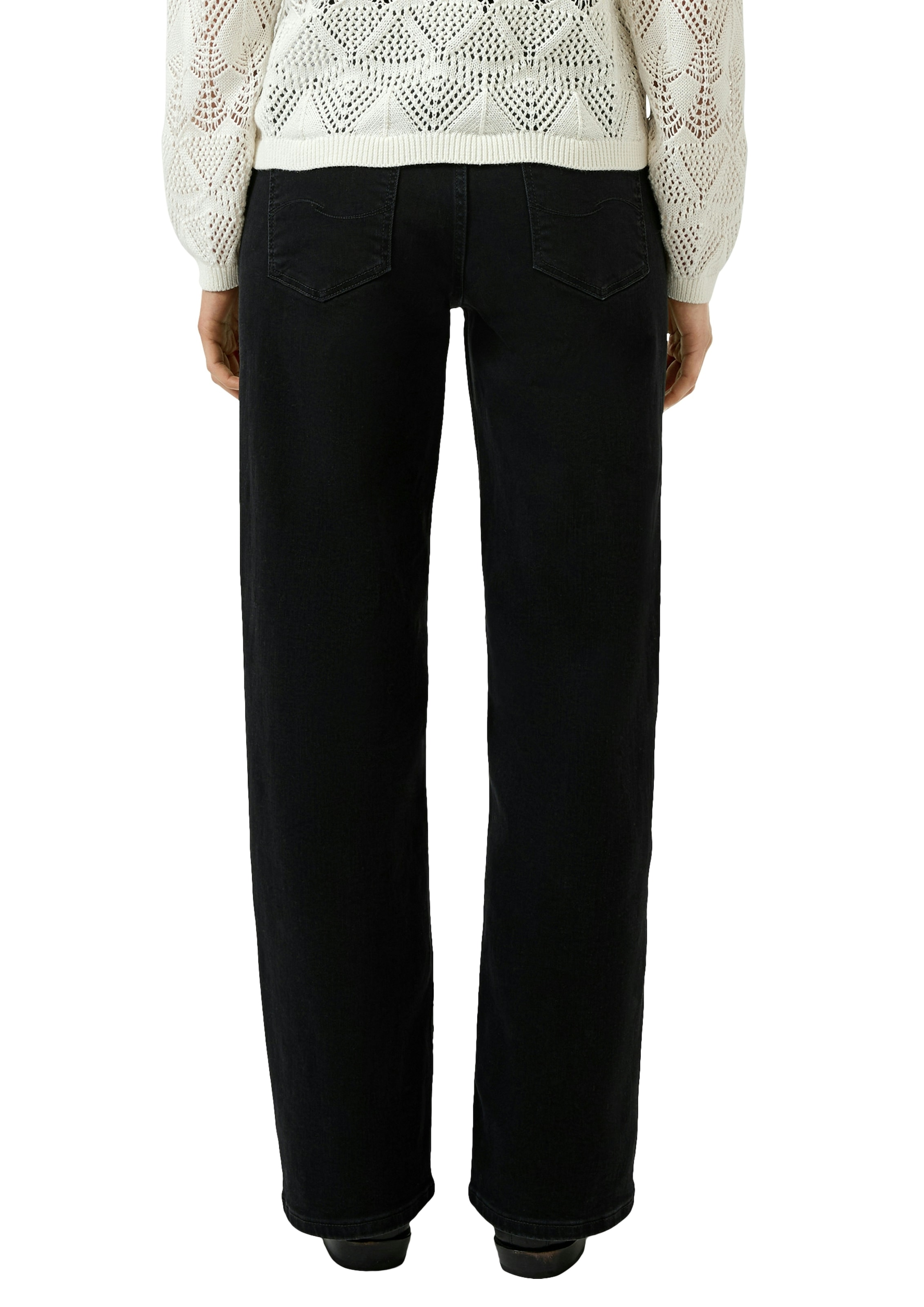 QS Jeans stretch »CATIE Wide Leg« forme 5 poches