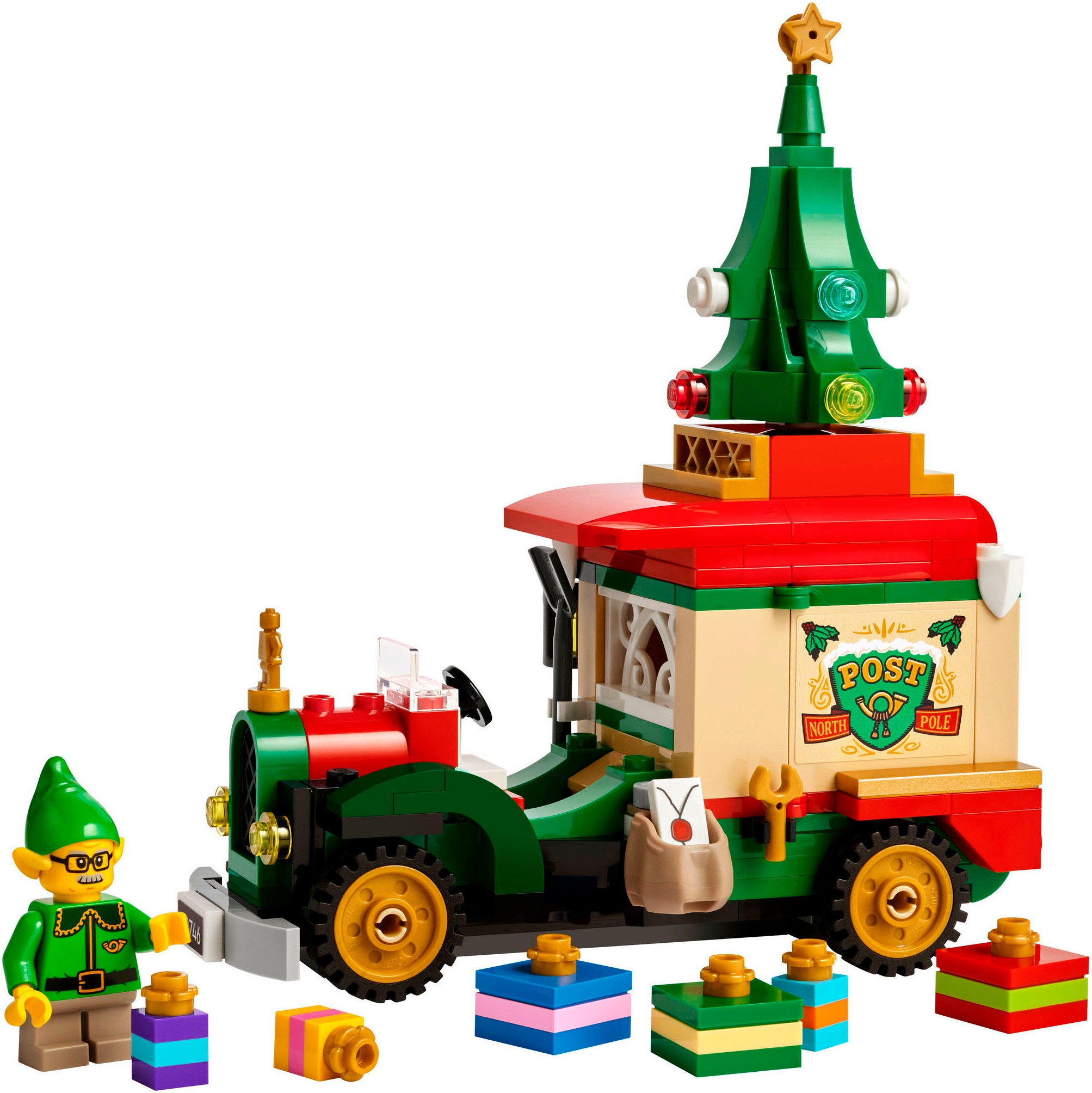 LEGO® Pions de construction »Lieferwagen des Weihnachtsmanns (40746), LEGO Iconic« Made in Europe