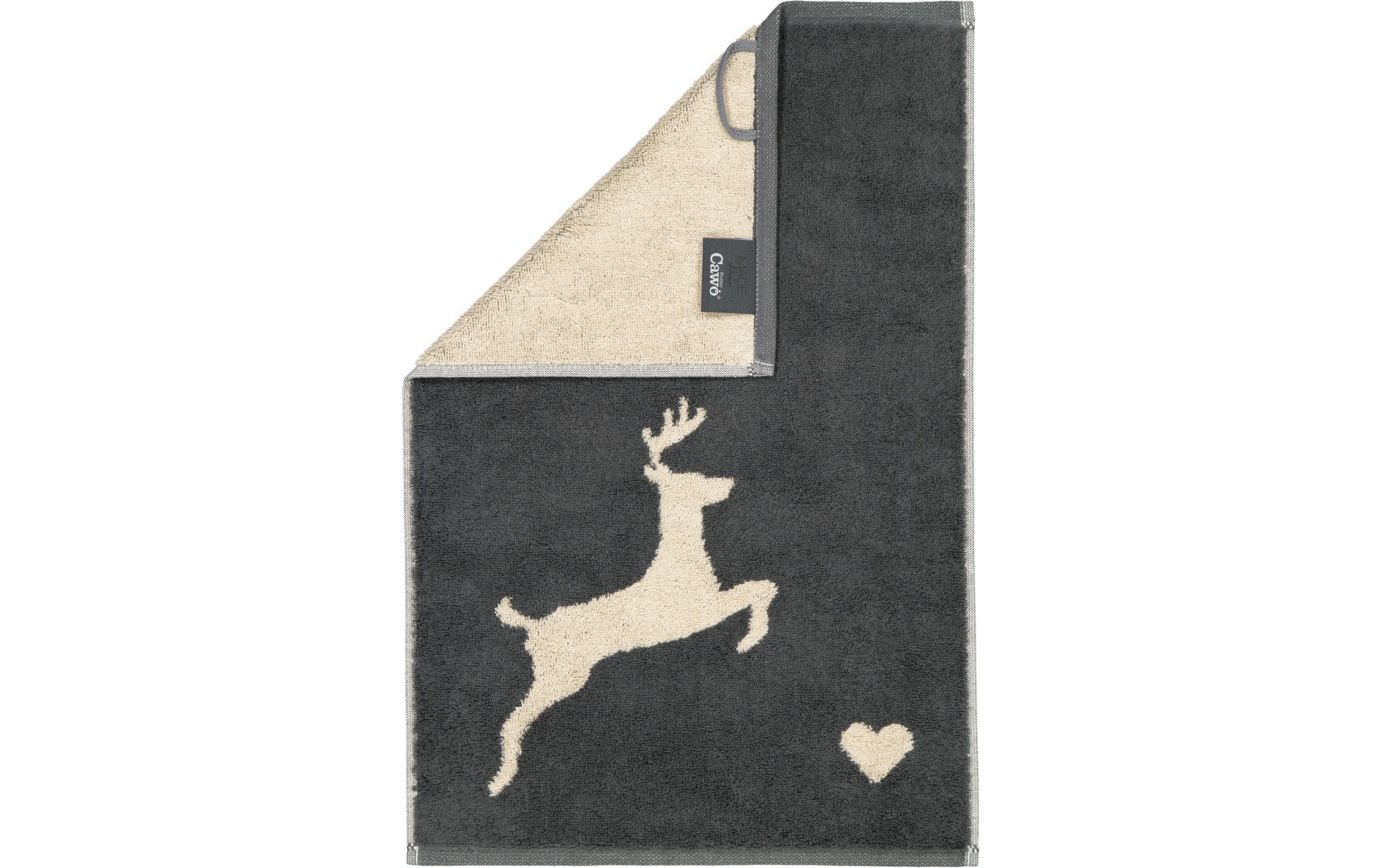 Cawö Duschtuch »Alpenchic Edition Hirsch 70 x 140 cm«