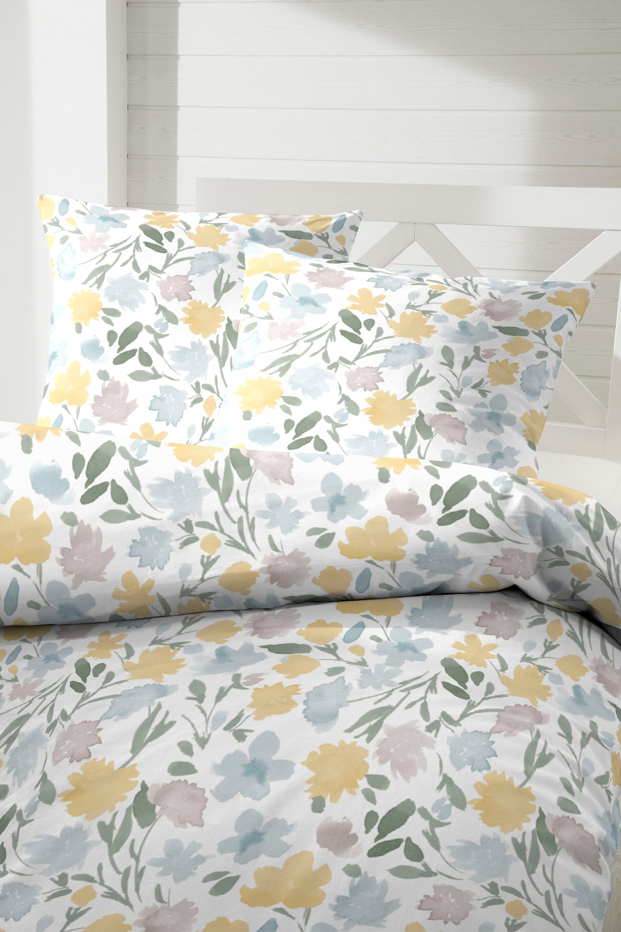 Primera Linge de lit »Perkal Bettwäsche Tante Ida« 2 cuis mit floralem Dessin