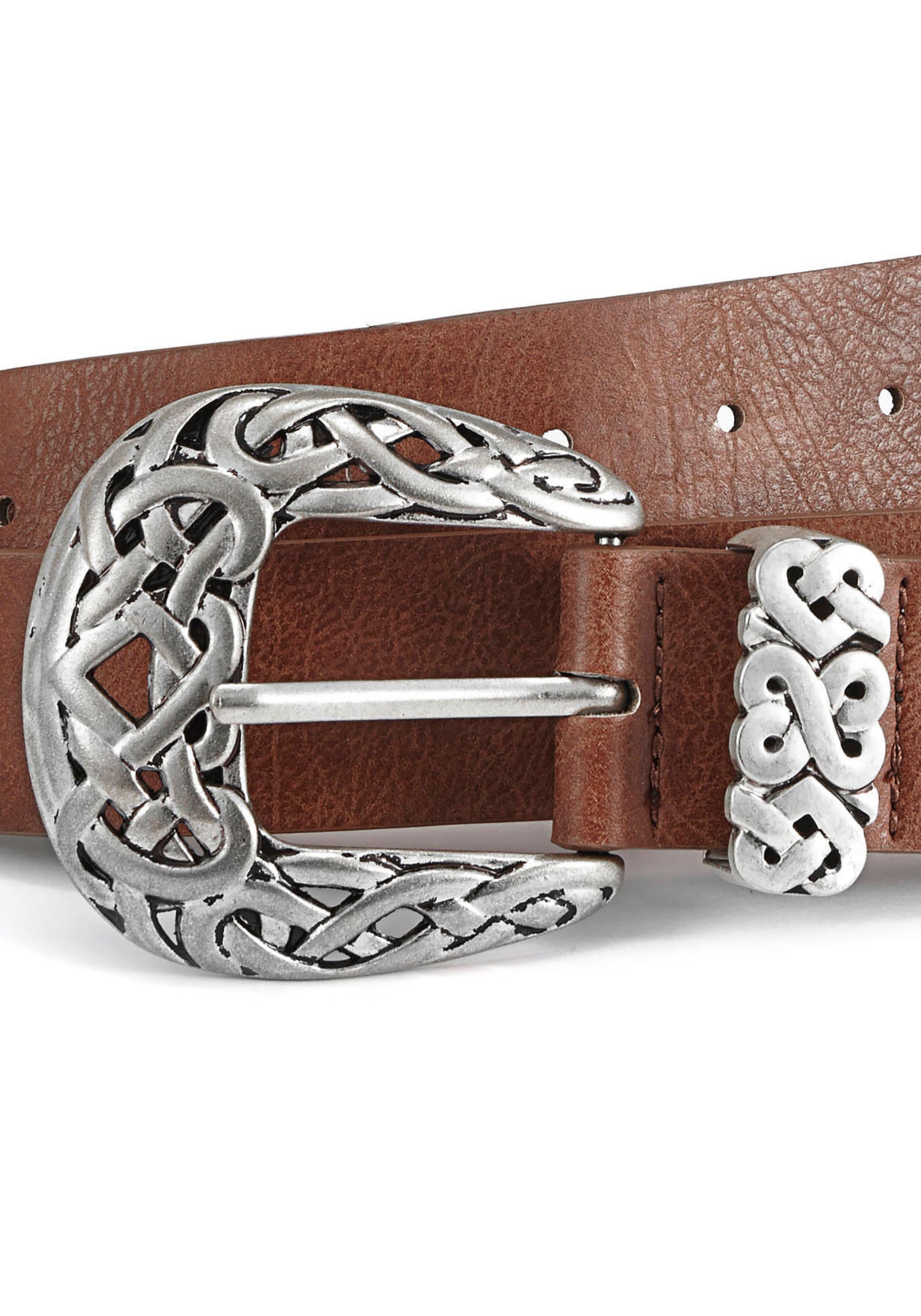 LASCANA Ceinture de hanche »Hosengürtel« mit Schnalle im Western Look, Gürtel, Jeansgürtel, Westerngürtel