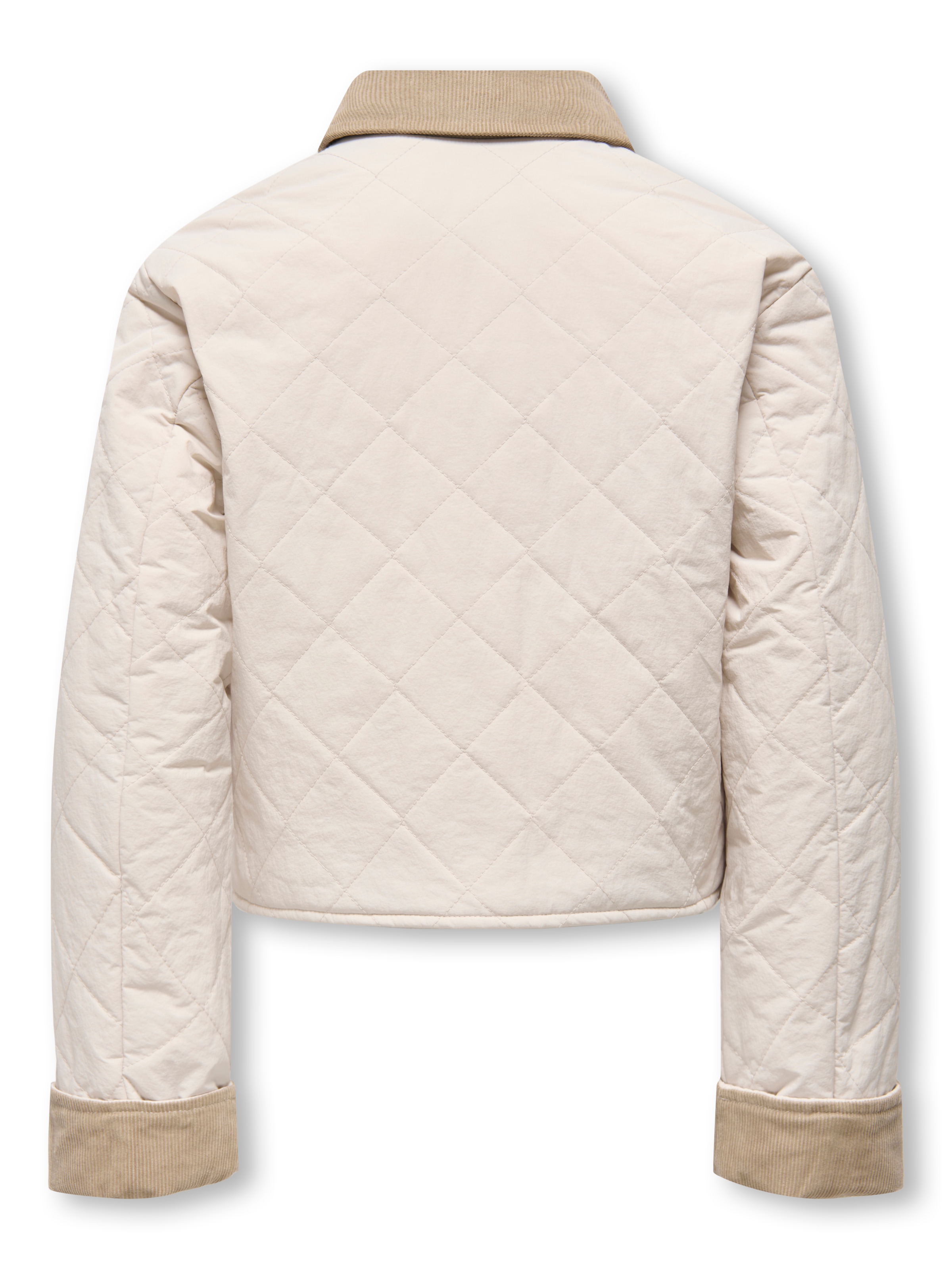 KIDS ONLY Veste matelassée »KOGROSALINA QUILTED MIX JACKET VD OTW« mit kontrastfarbigen Besetzen