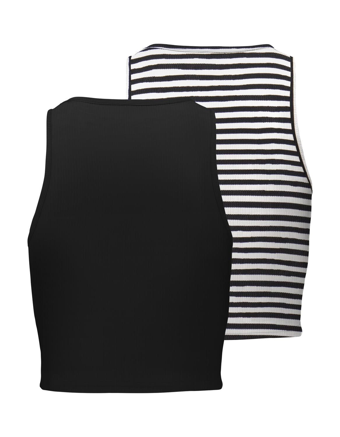 ONLY Crop-Top »ONLBELIA S/L CROP TOP CS JRS 2PACK« Packung, 2 Stk.