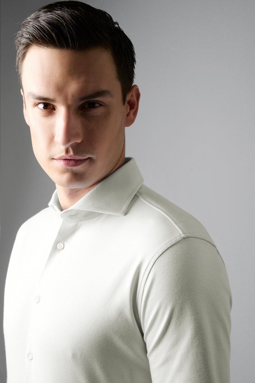 DESOTO Langarmhemd »Jerseyhemd Essential Hai langarm« Flexibler Stretch