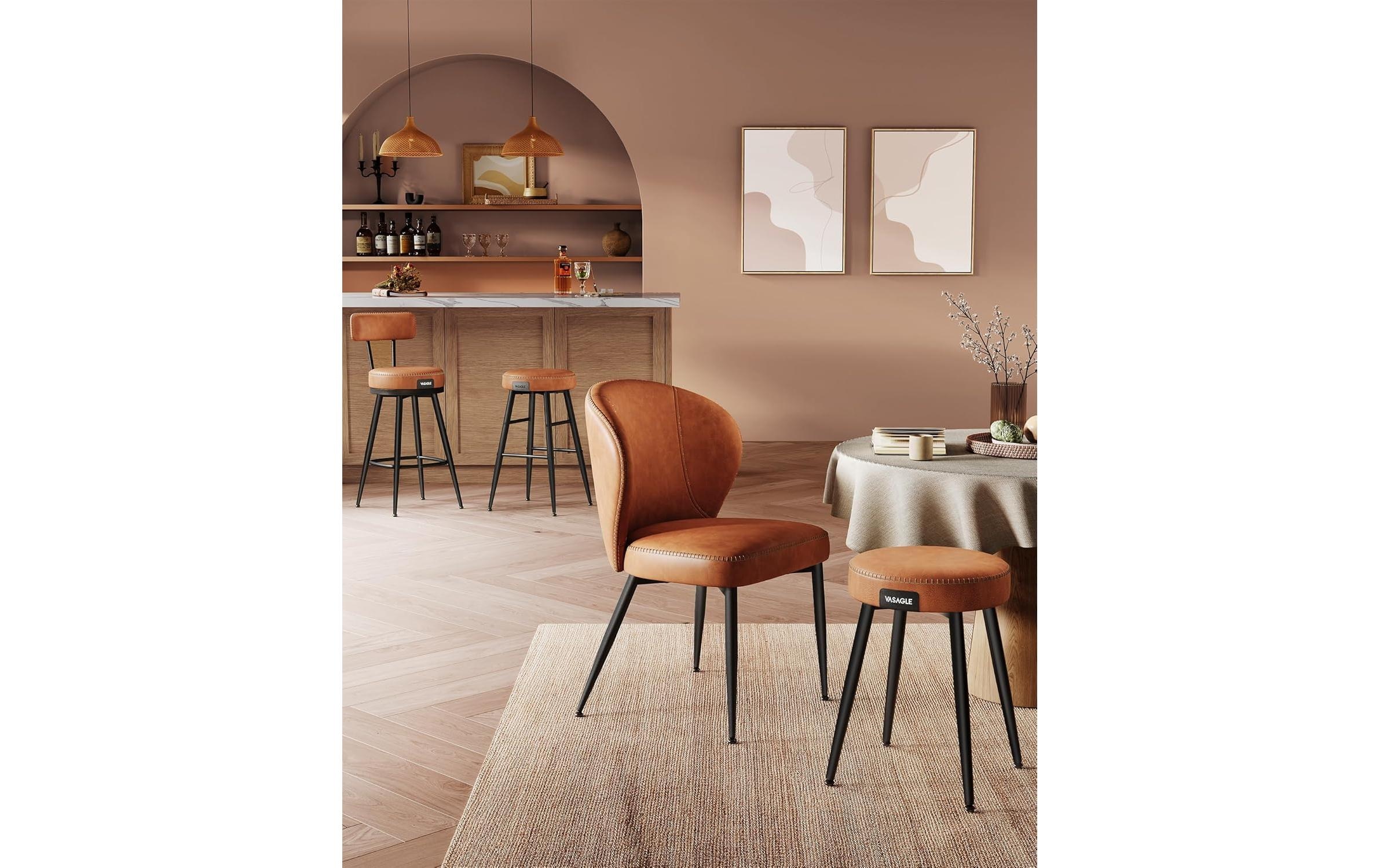 VASAGLE Tabouret de bar »2er Set 54 x 90.5 cm«