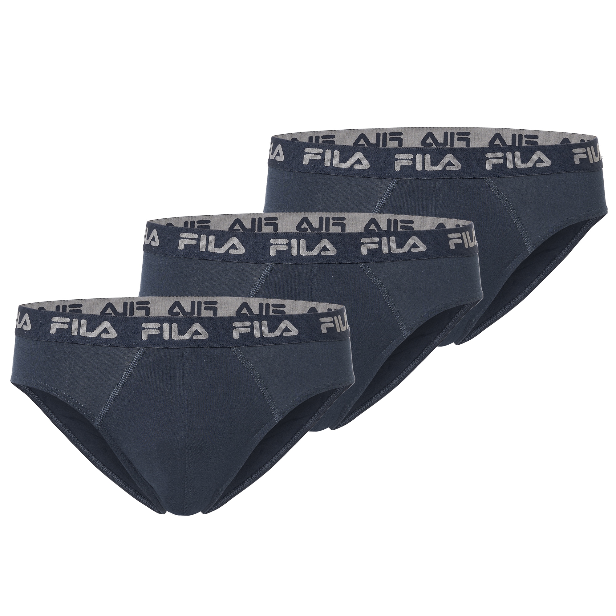 Fila Slip »MAN BRIEF« 3er Pack,  elastischer Logobund