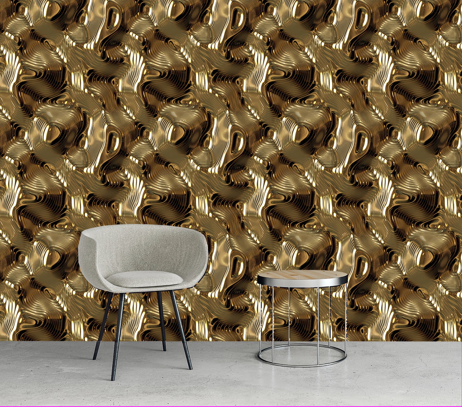 queence Papier peint vinyle »Mae« imprimé 90x250cm, selbstklebend, kinderleichte Anbringung, , Sticker