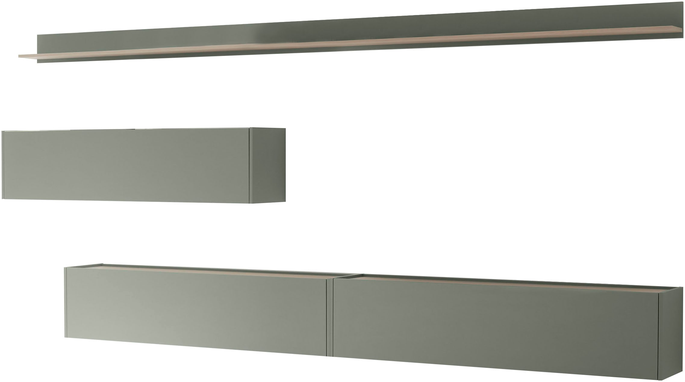 Home affaire Meuble mural »City/Giron, moderne Anbauwand, Komplettset in vielen Farben verfügbar« Set, 5 cuis tlg.