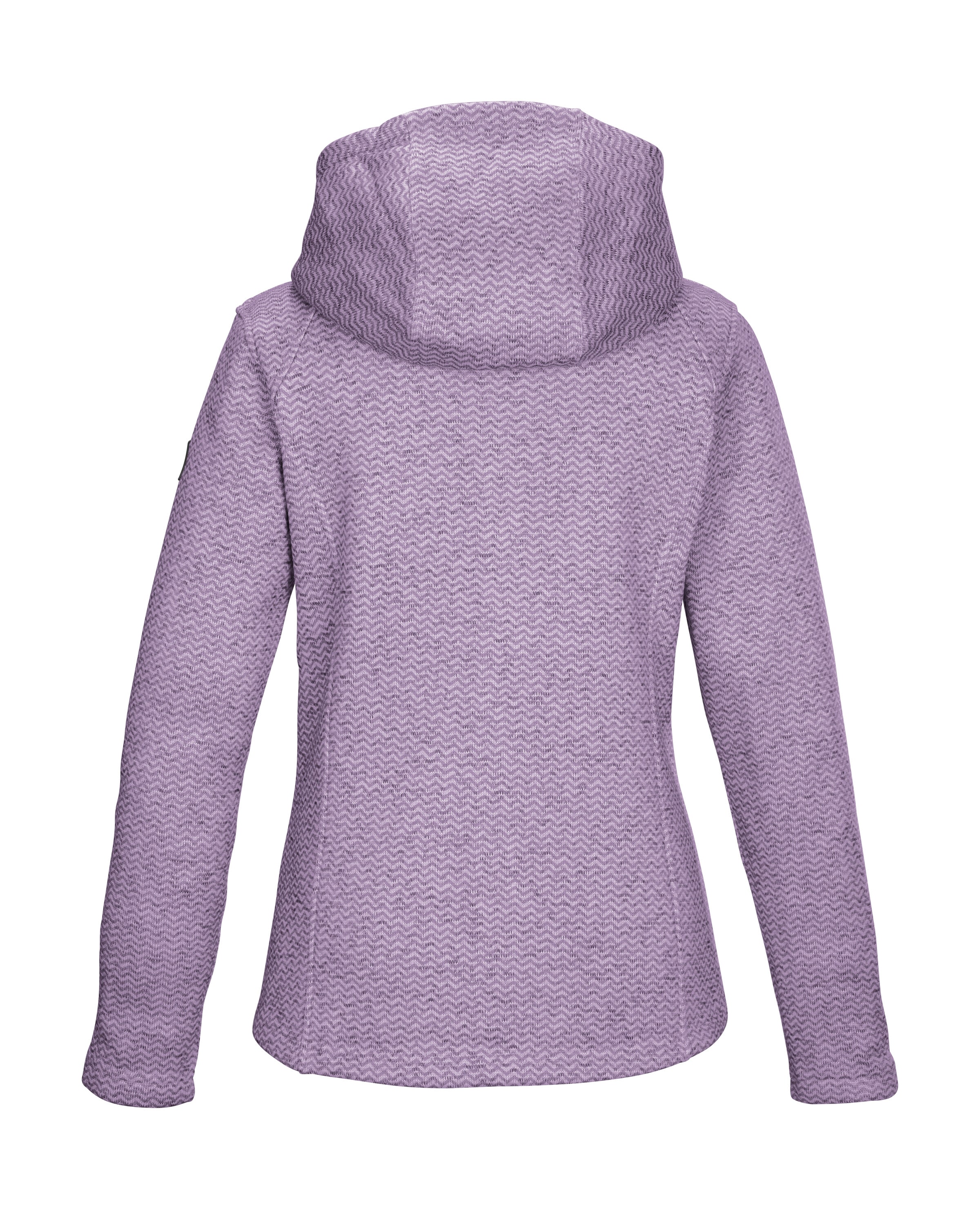 Killtec Fleecejacke »KOW 5 WMN KNTFLC JCKT« Strickfleecejacke mit verstellbarer Kapuze und Kinnschutz