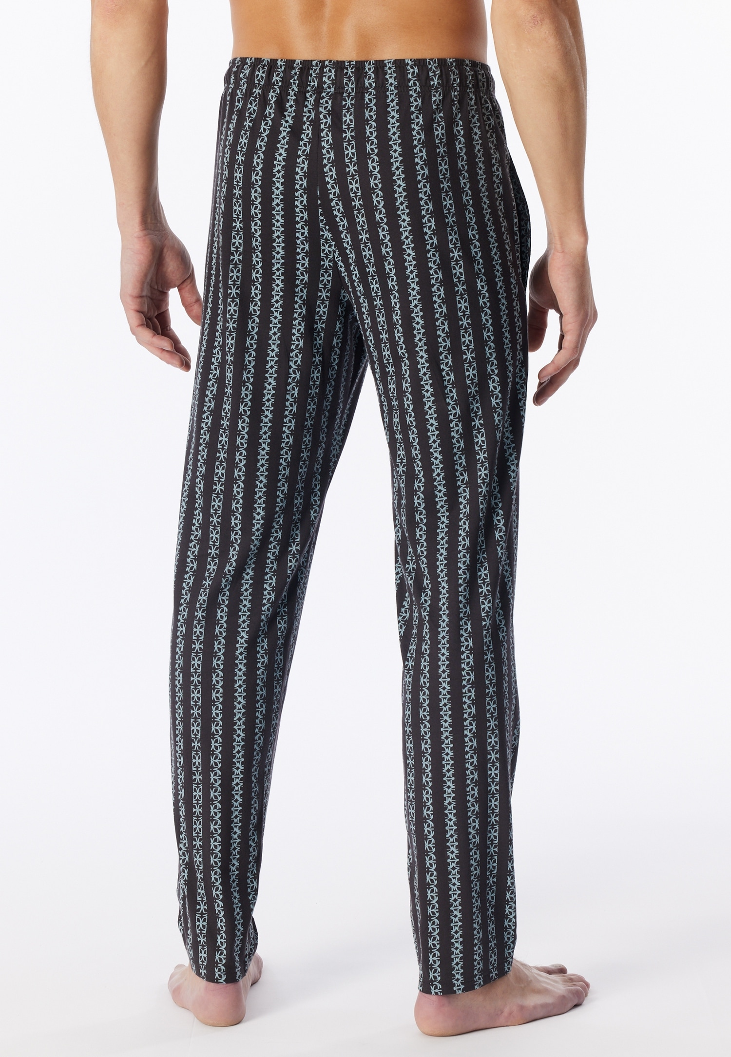 Schiesser Pyjamahose »Mix + Relax«  gestreift, seitliche Taschen, Bindekordel