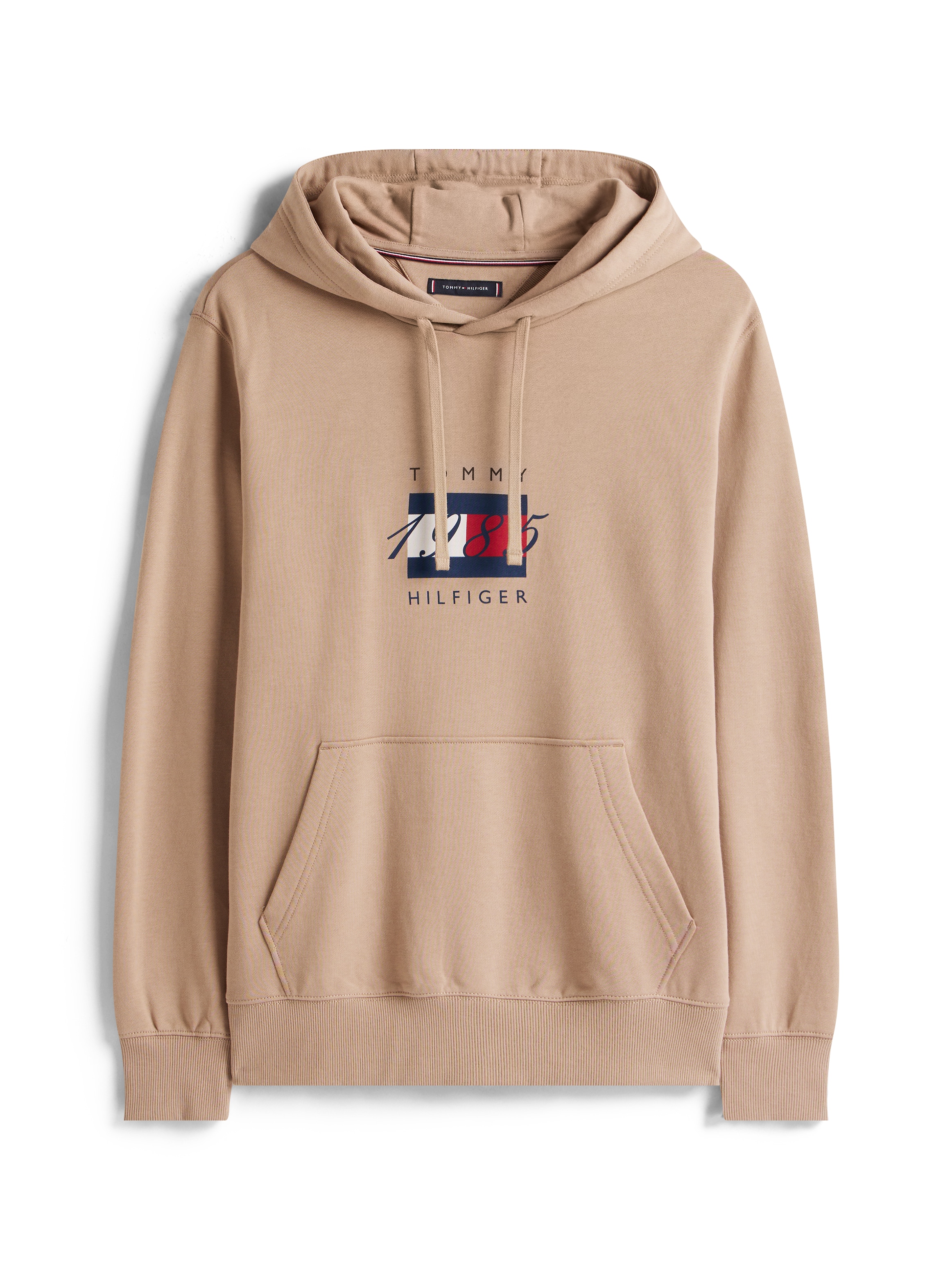 Tommy Hilfiger Sweat à capuche »LINEAR FLAG GRAPHIC«, Regular Fit, Hoodie, Kapuze mit Tunnelzug
