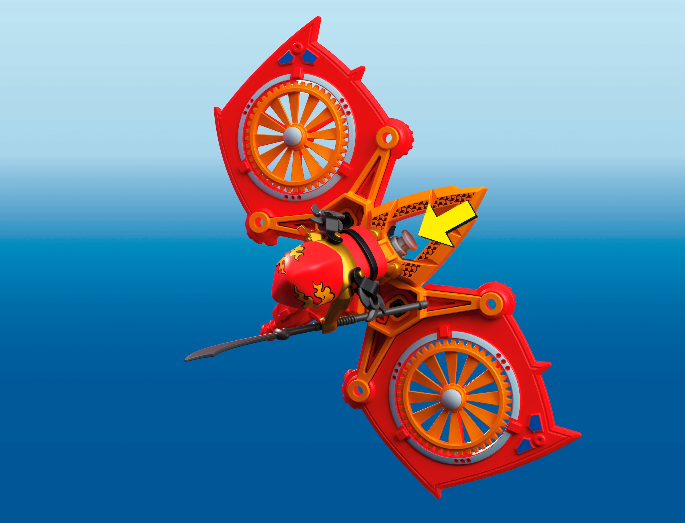 Playmobil® Jeu de construction »Helden-Drohne gegen bösen Ninja (71833), Heroes« Made in Europe