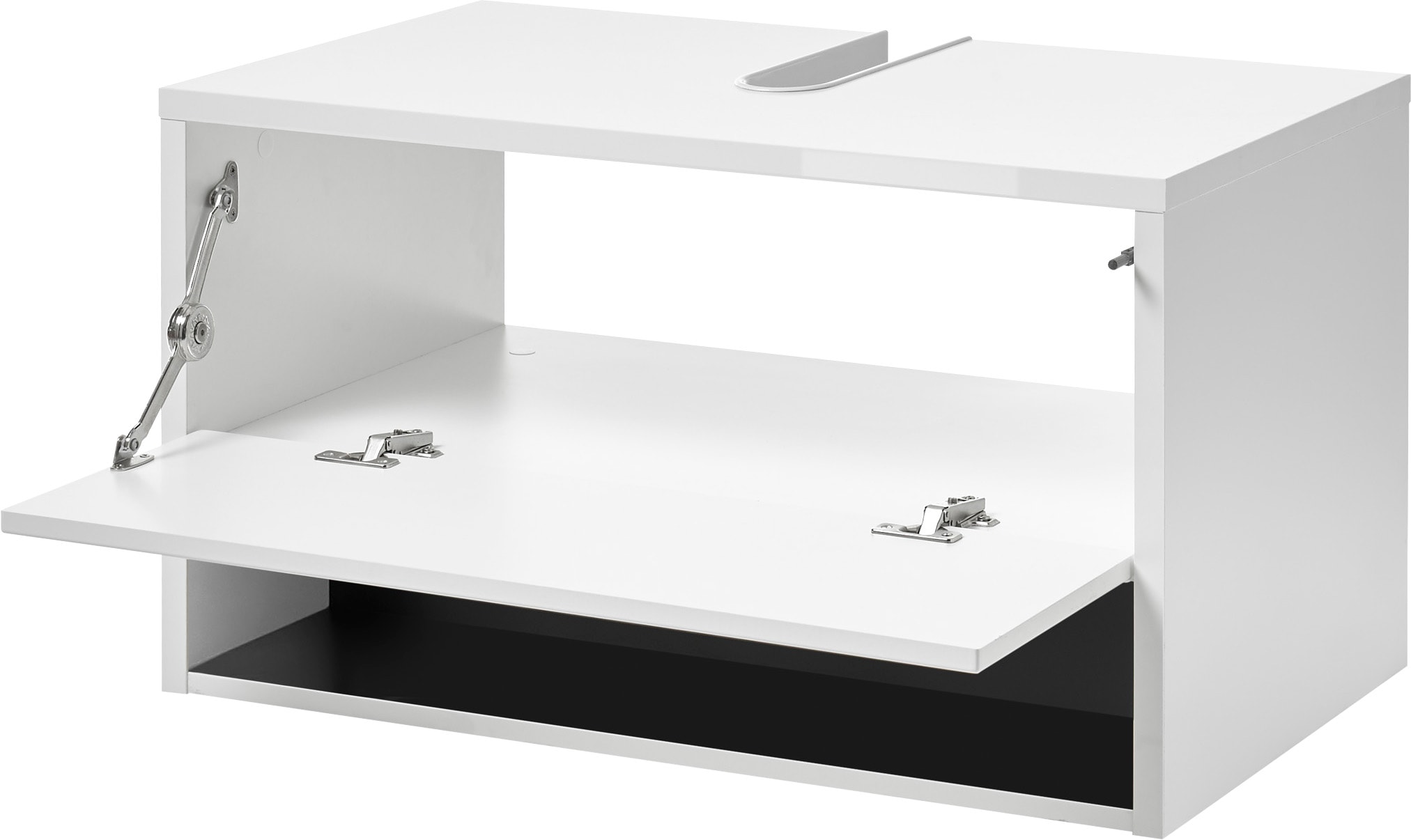 PLACES OF STYLE Badmöbel-Set »Studio Line, Bad im modernen Design, 6-teiliges Badezimmer« 6 Stk. tlg.