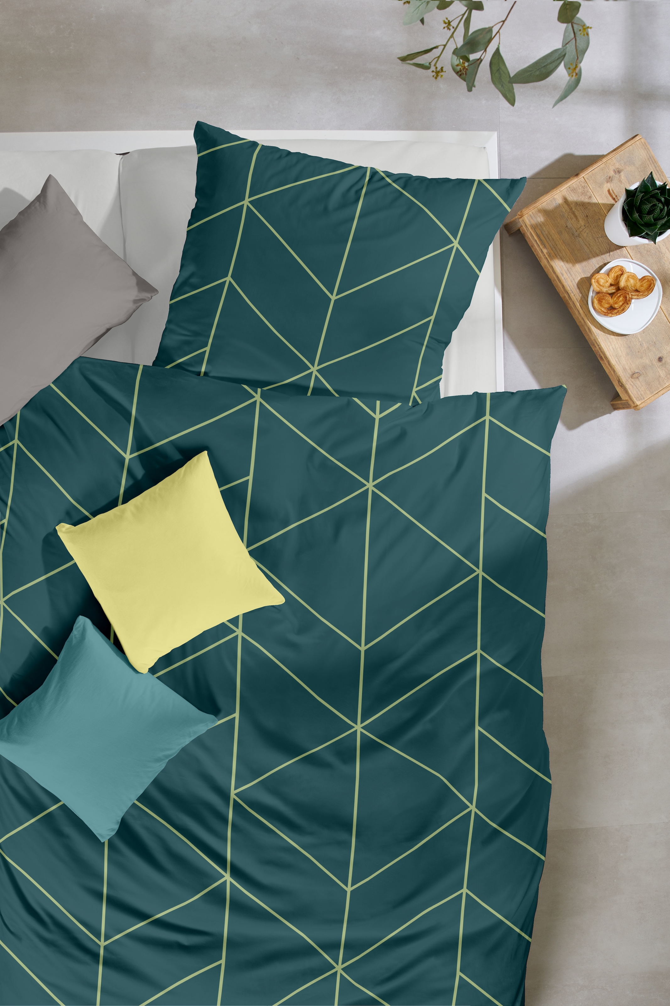 Primera Linge de lit »Satin-Bettwäsche Golden« 2