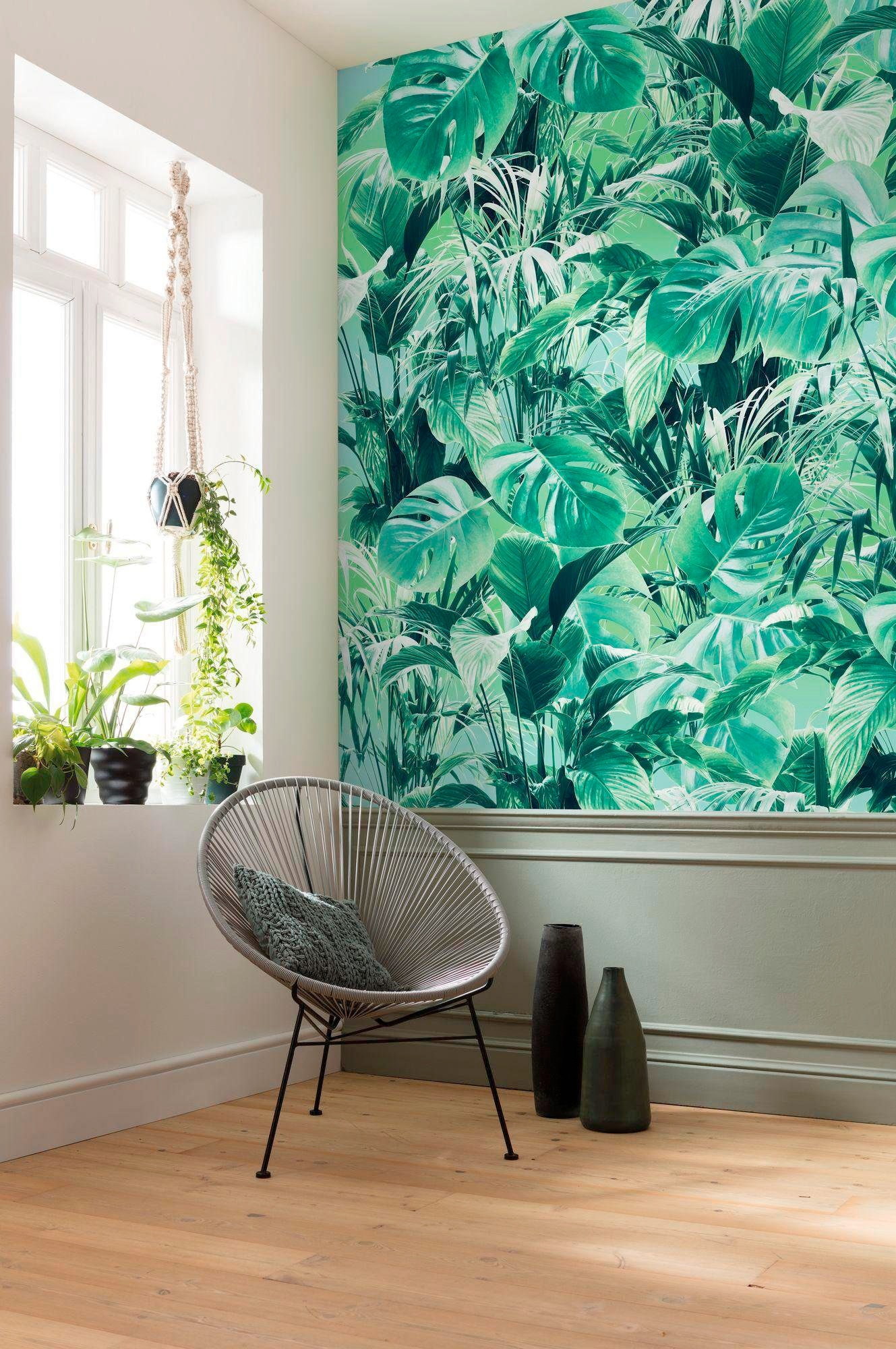 Komar Vliestapete »Digitaldruck Vlies -  Evergreen - Grösse 200 x 250 cm« bedruckt glatt Wohnzimmer, Schlafzimmer