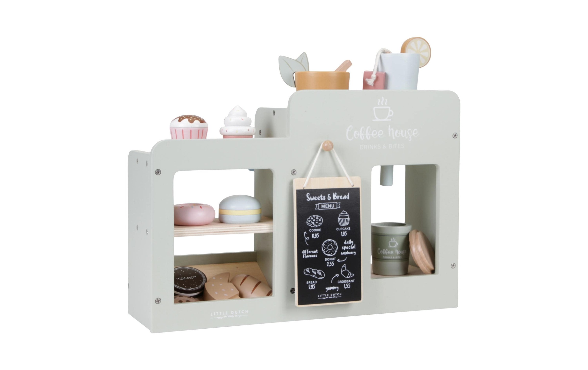 LITTLE DUTCH Set de ménage pour enfants »Kaffee Ecke«