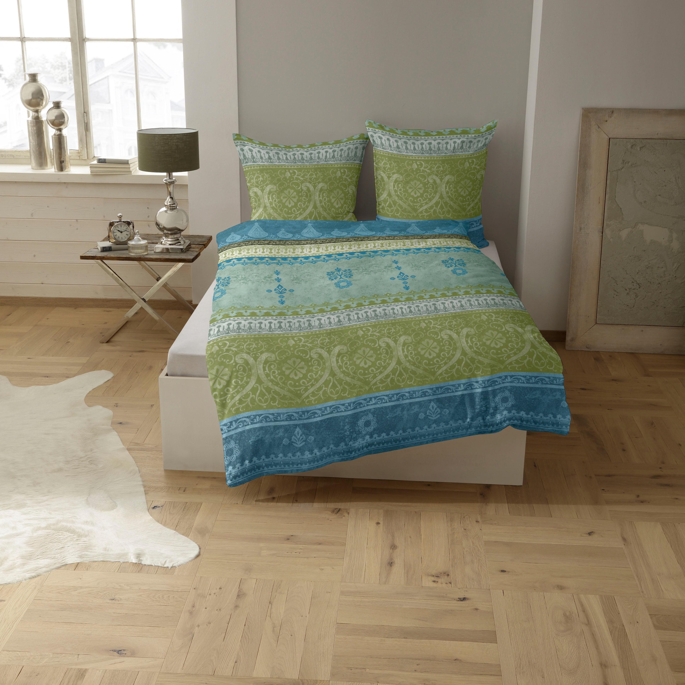 CASATEX Linge de lit »Indi« 2 cuis tlg. romantisch, orientalisch, weich und gemütlich