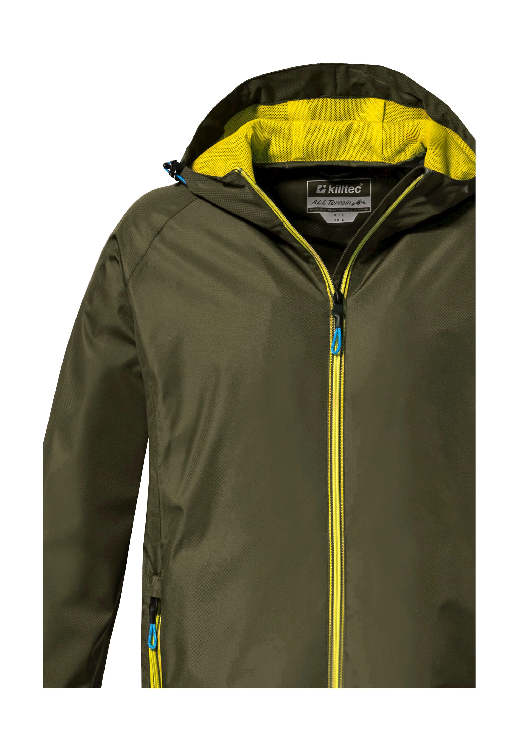 Killtec Outdoorjacke »KOS 16 MN JCKT« Leichte, wasserdichte Herrenjacke, atmungsaktiv, packbar, regulierbar
